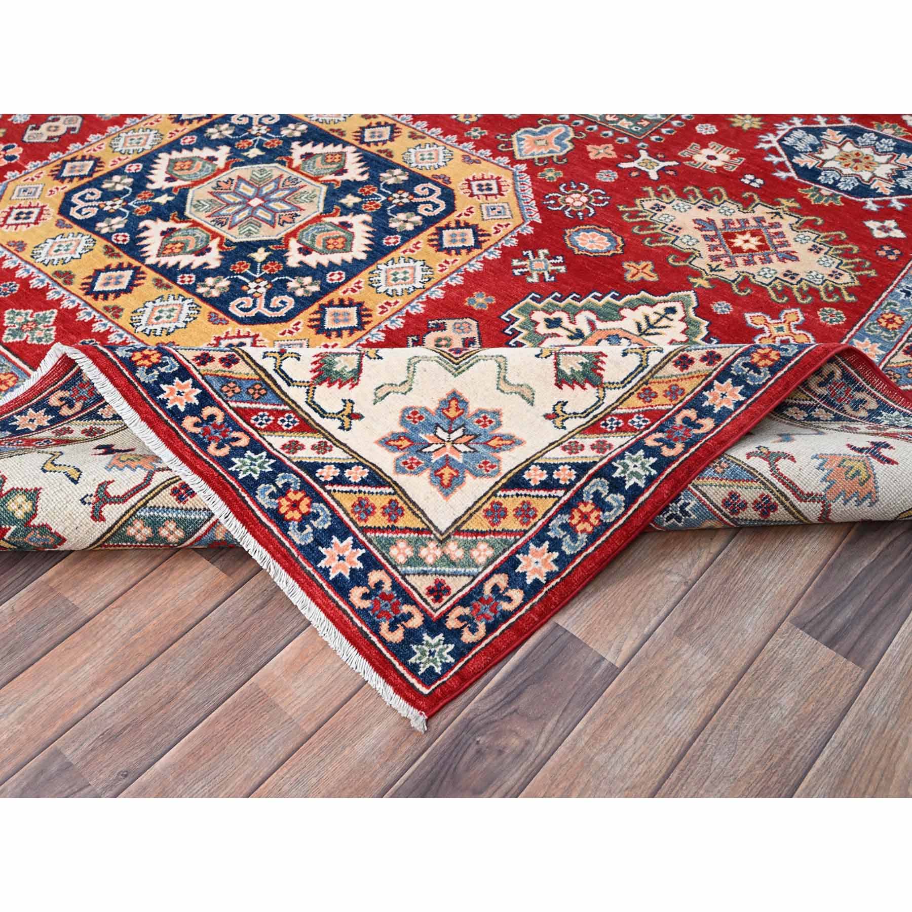 Kazak-Hand-Knotted-Rug-434005