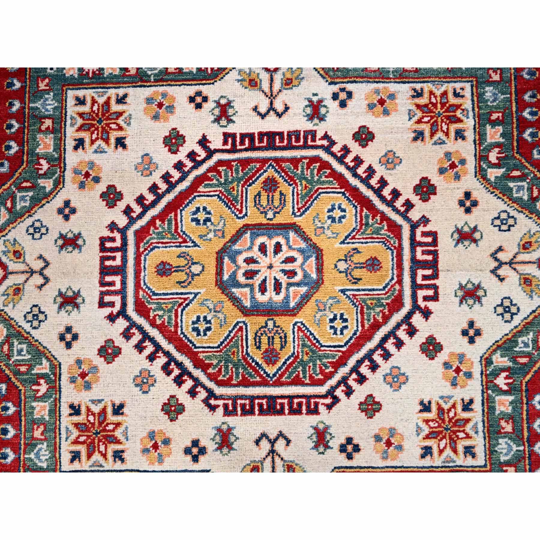 Kazak-Hand-Knotted-Rug-434005