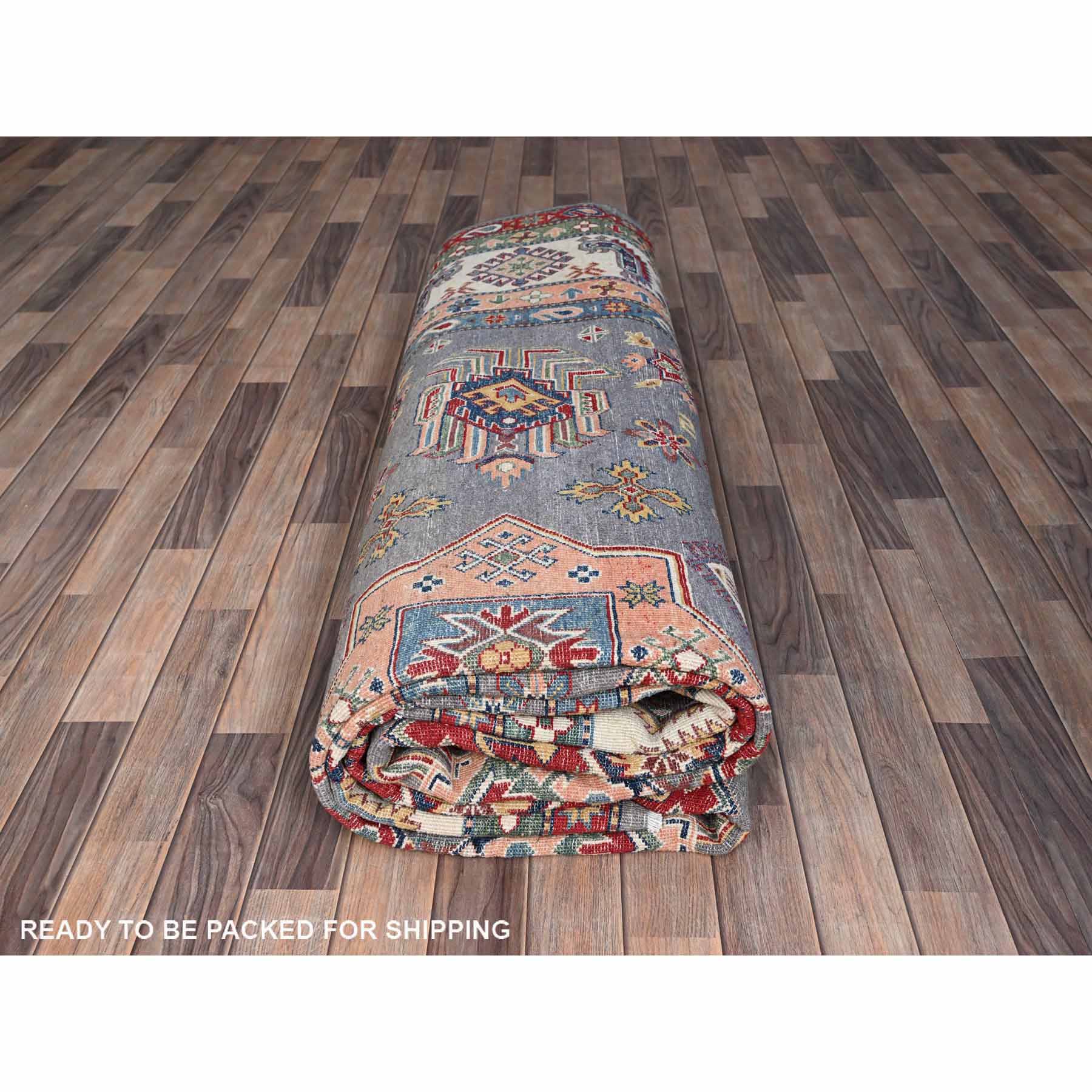 Kazak-Hand-Knotted-Rug-434010