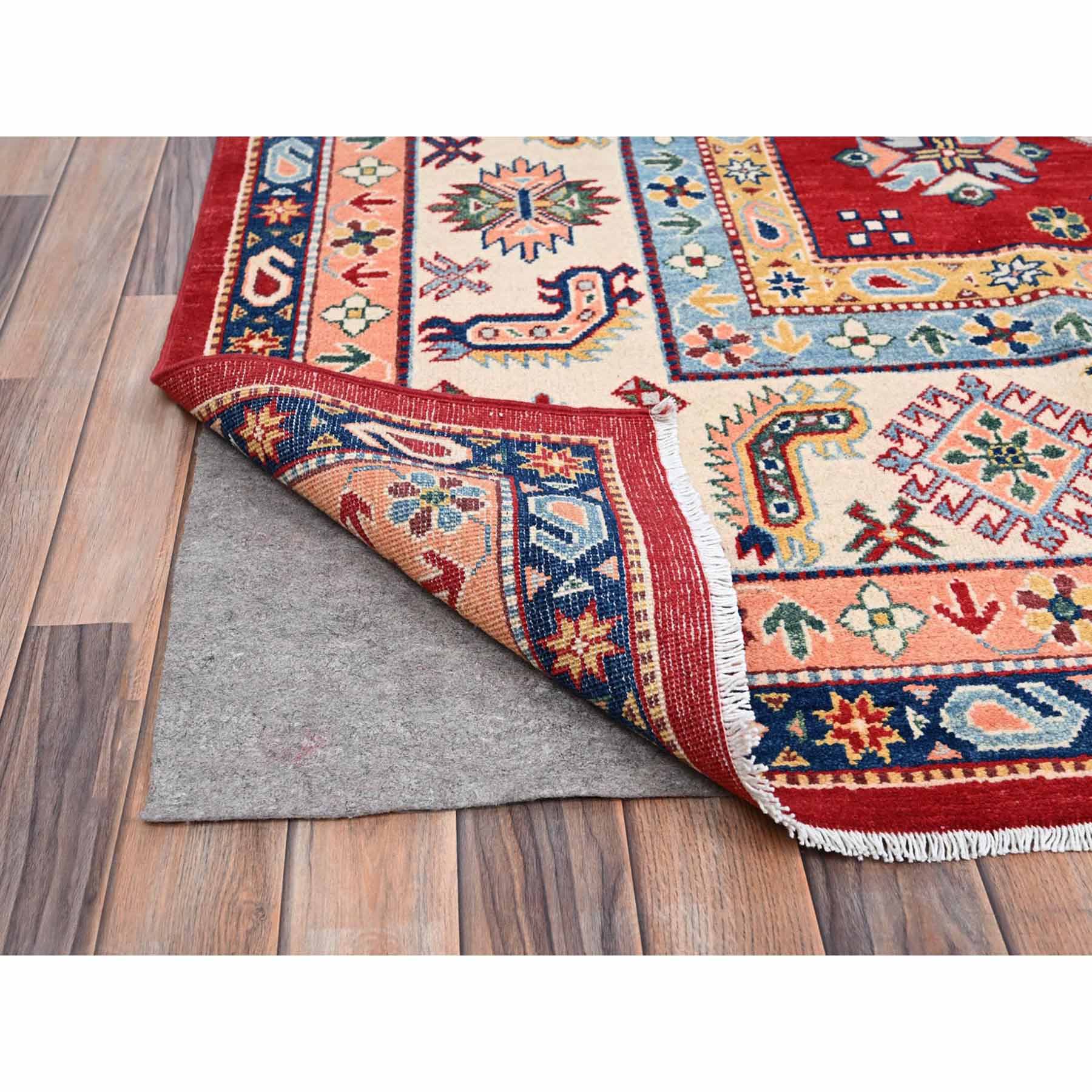 Kazak-Hand-Knotted-Rug-434015