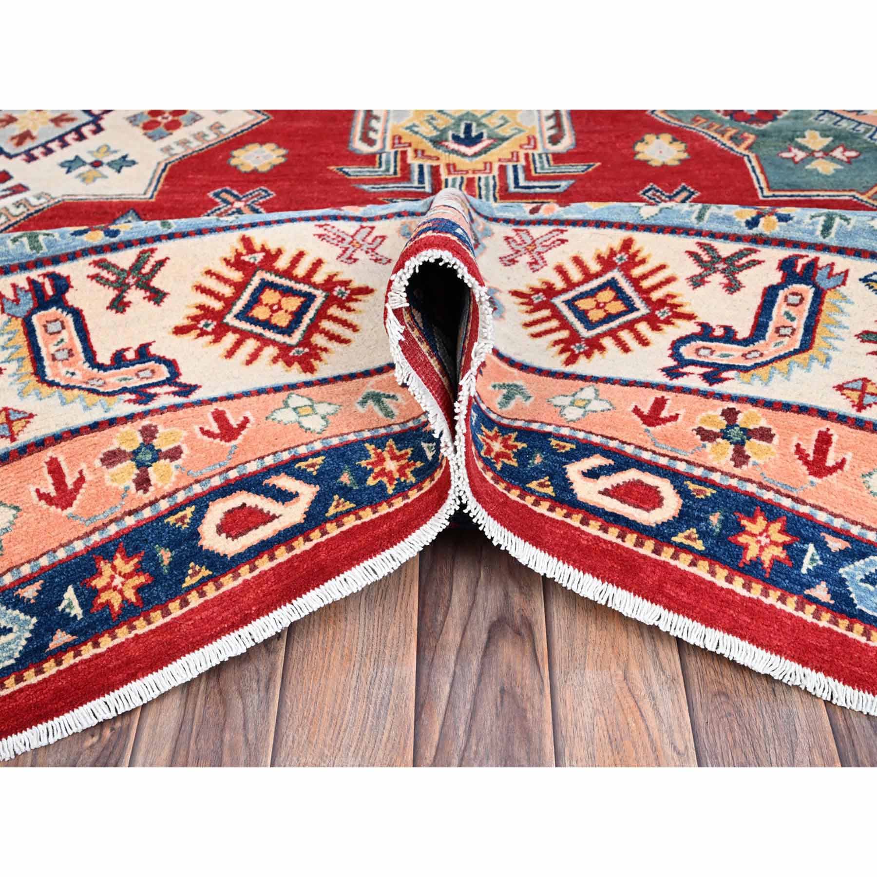 Kazak-Hand-Knotted-Rug-434015