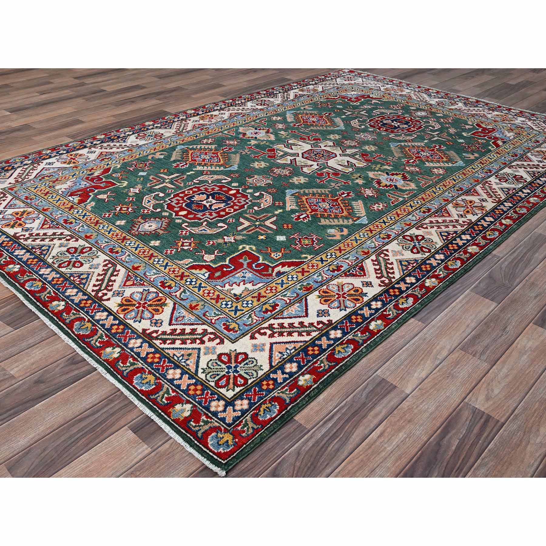 Kazak-Hand-Knotted-Rug-434020