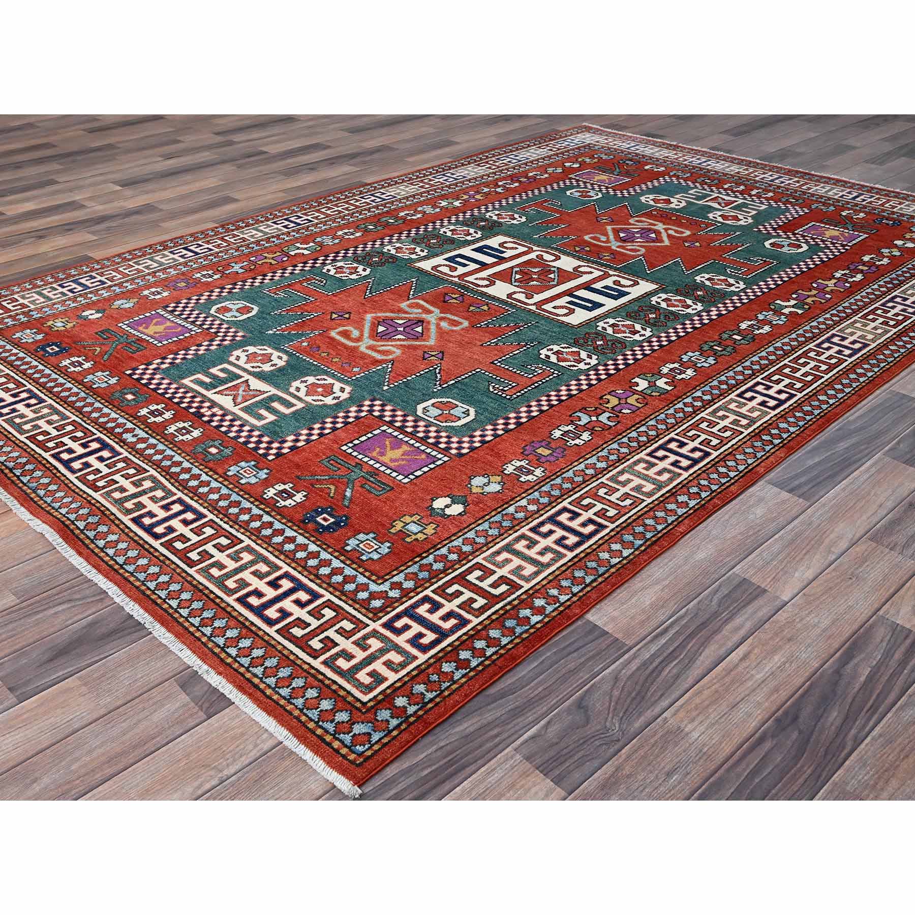 Kazak-Hand-Knotted-Rug-434030