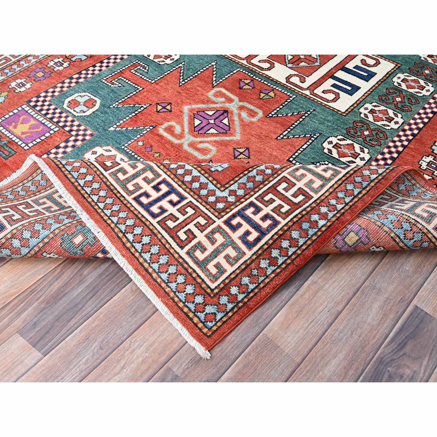 Kazak-Hand-Knotted-Rug-434030