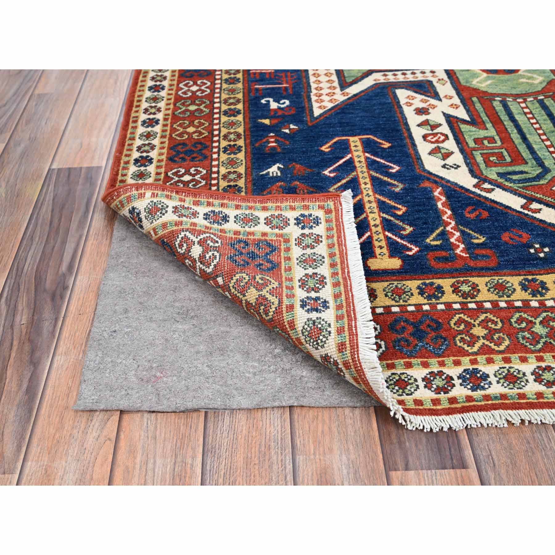 Kazak-Hand-Knotted-Rug-434035