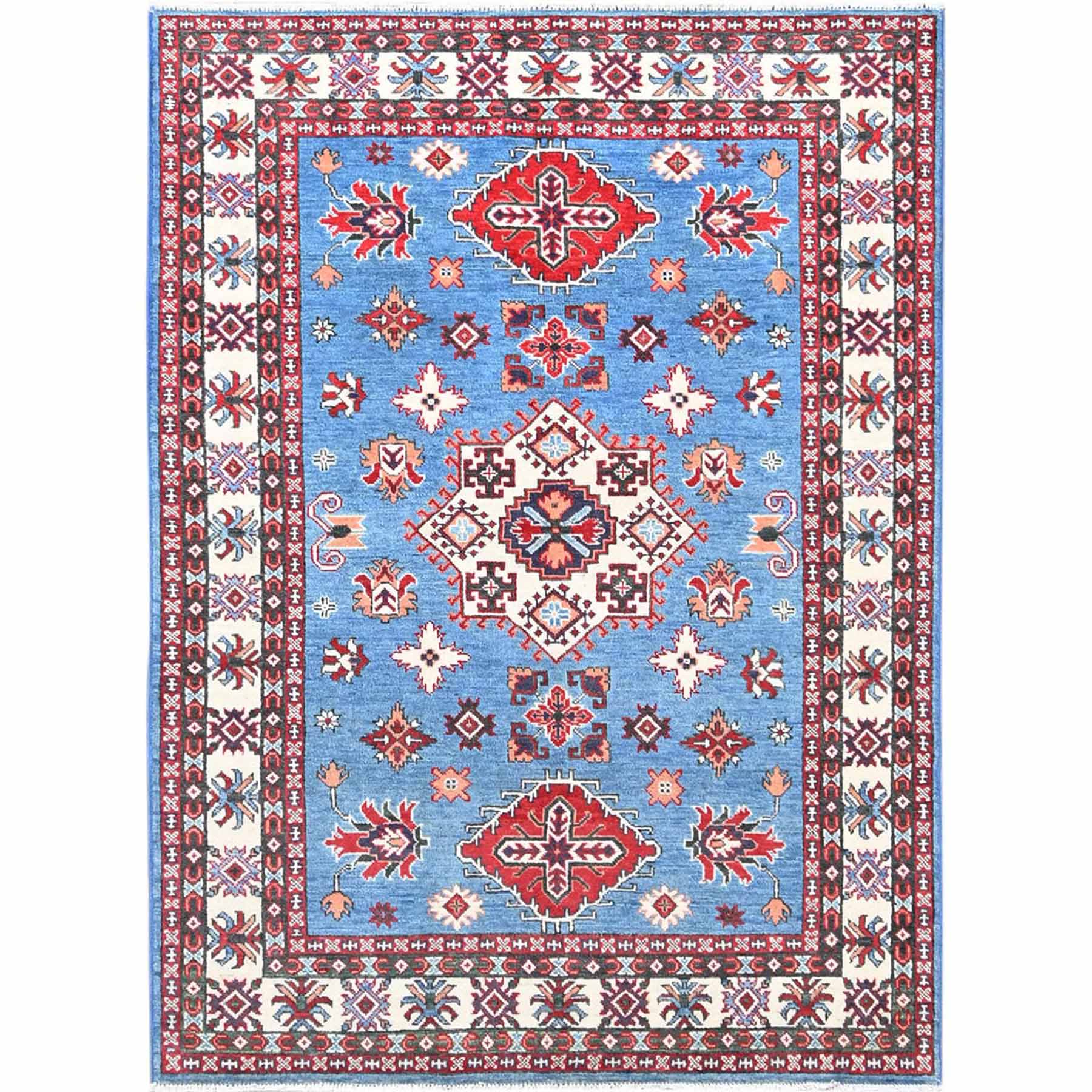 Kazak-Hand-Knotted-Rug-434055