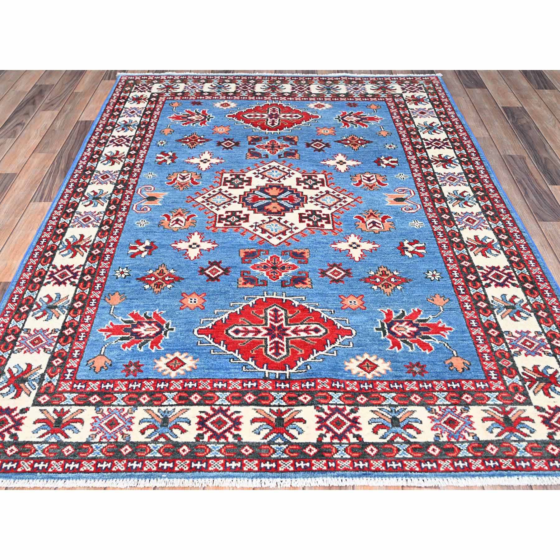 Kazak-Hand-Knotted-Rug-434055