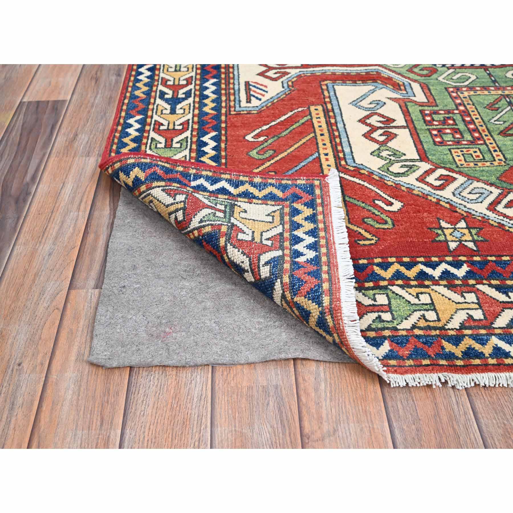 Kazak-Hand-Knotted-Rug-434060