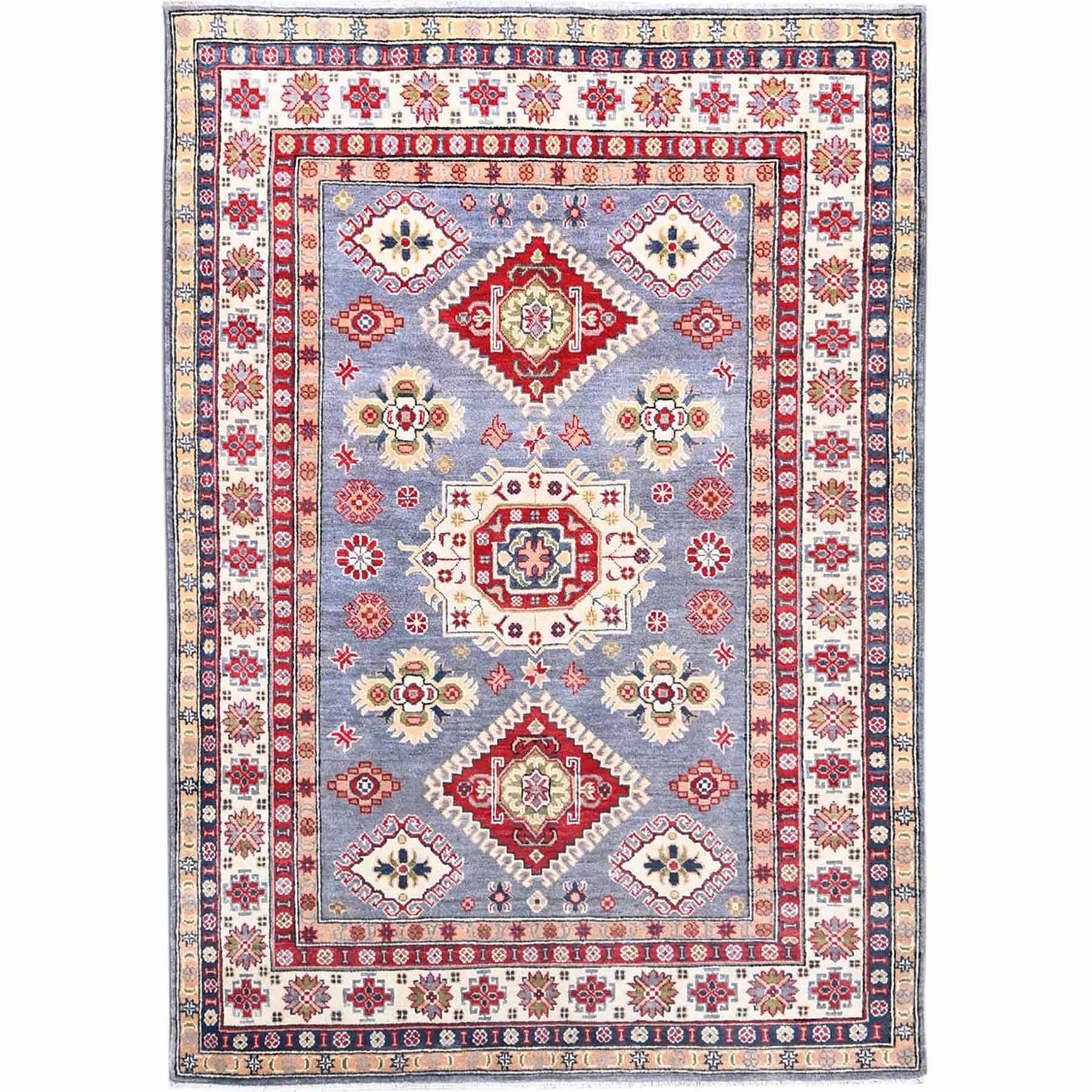 Kazak-Hand-Knotted-Rug-434065