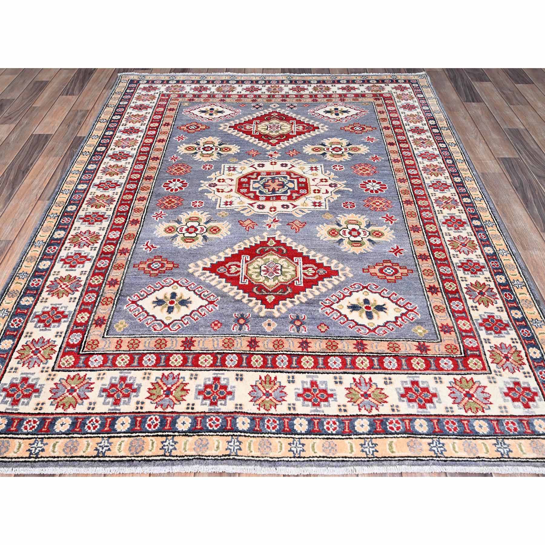 Kazak-Hand-Knotted-Rug-434065