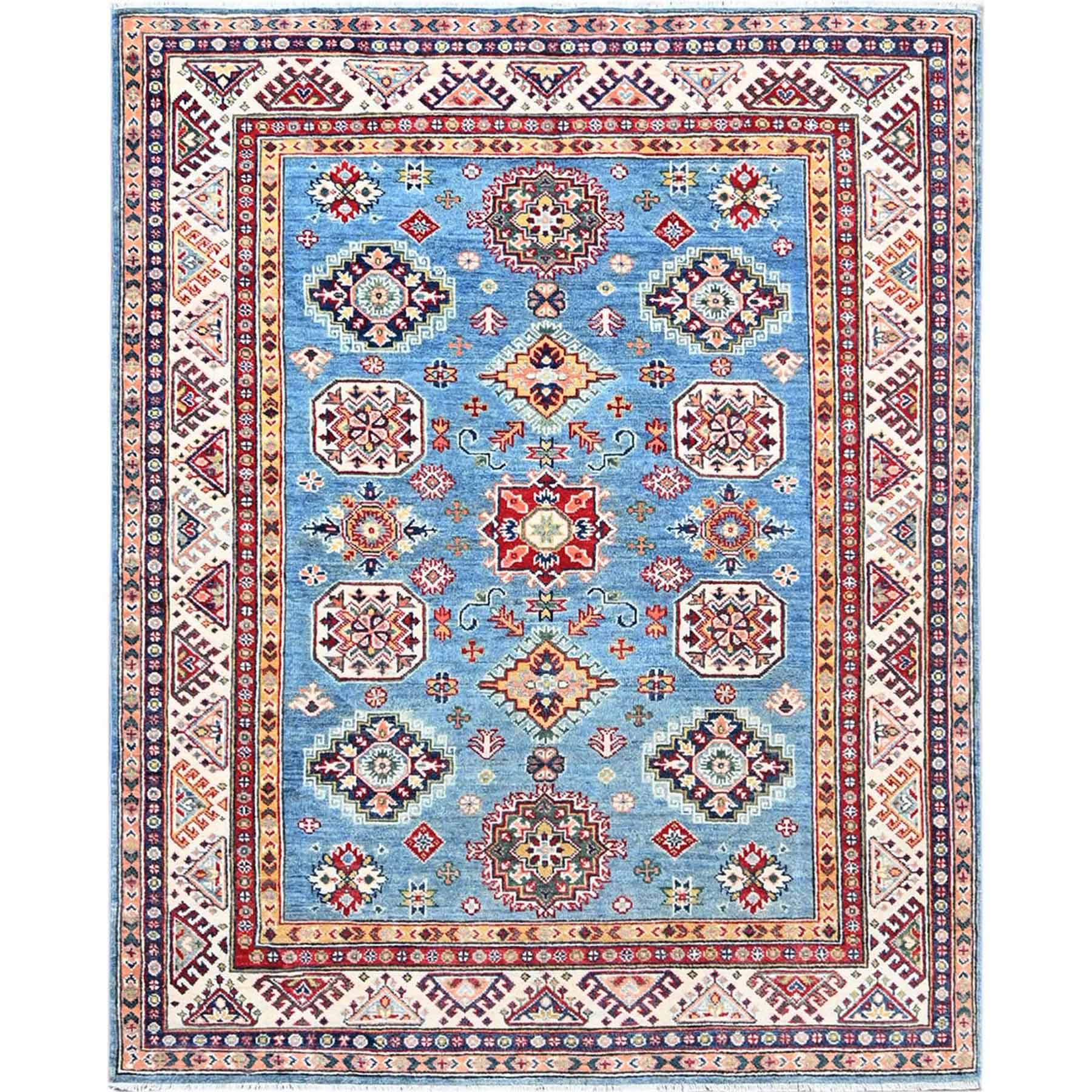 Kazak-Hand-Knotted-Rug-434080