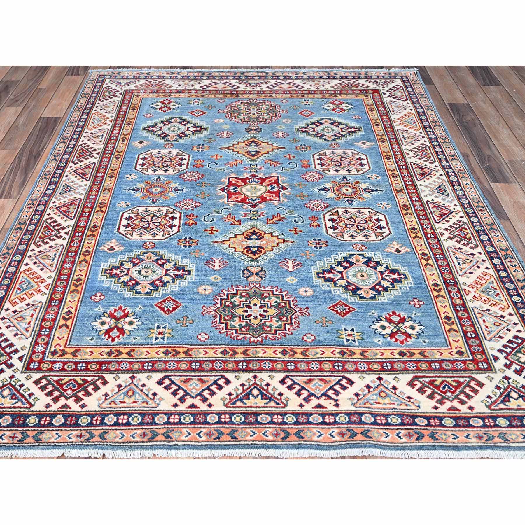 Kazak-Hand-Knotted-Rug-434080