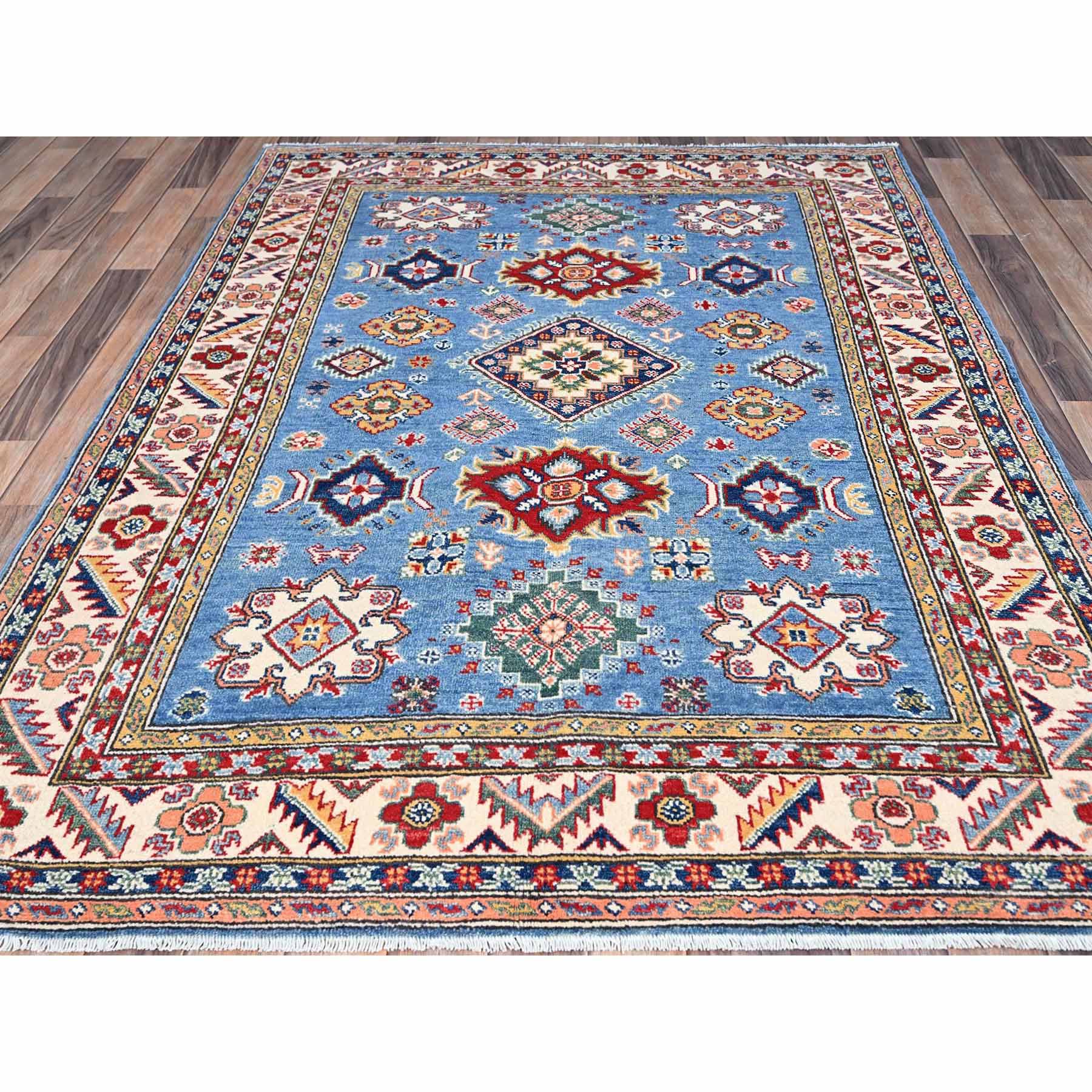 Kazak-Hand-Knotted-Rug-434085