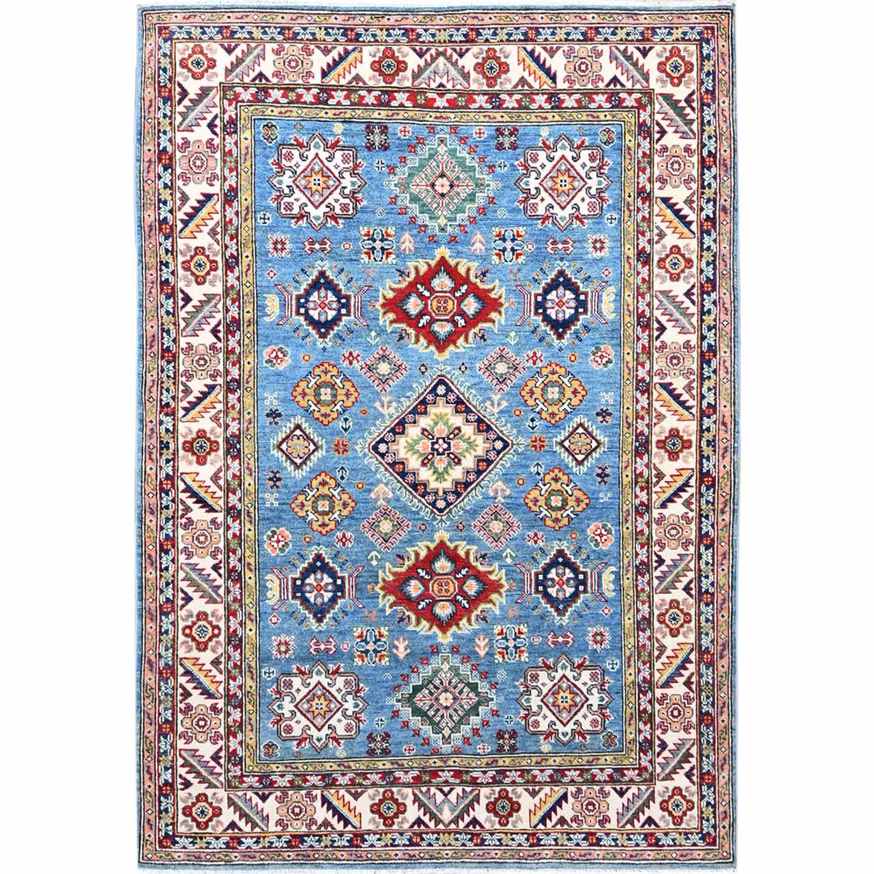 Kazak-Hand-Knotted-Rug-434105