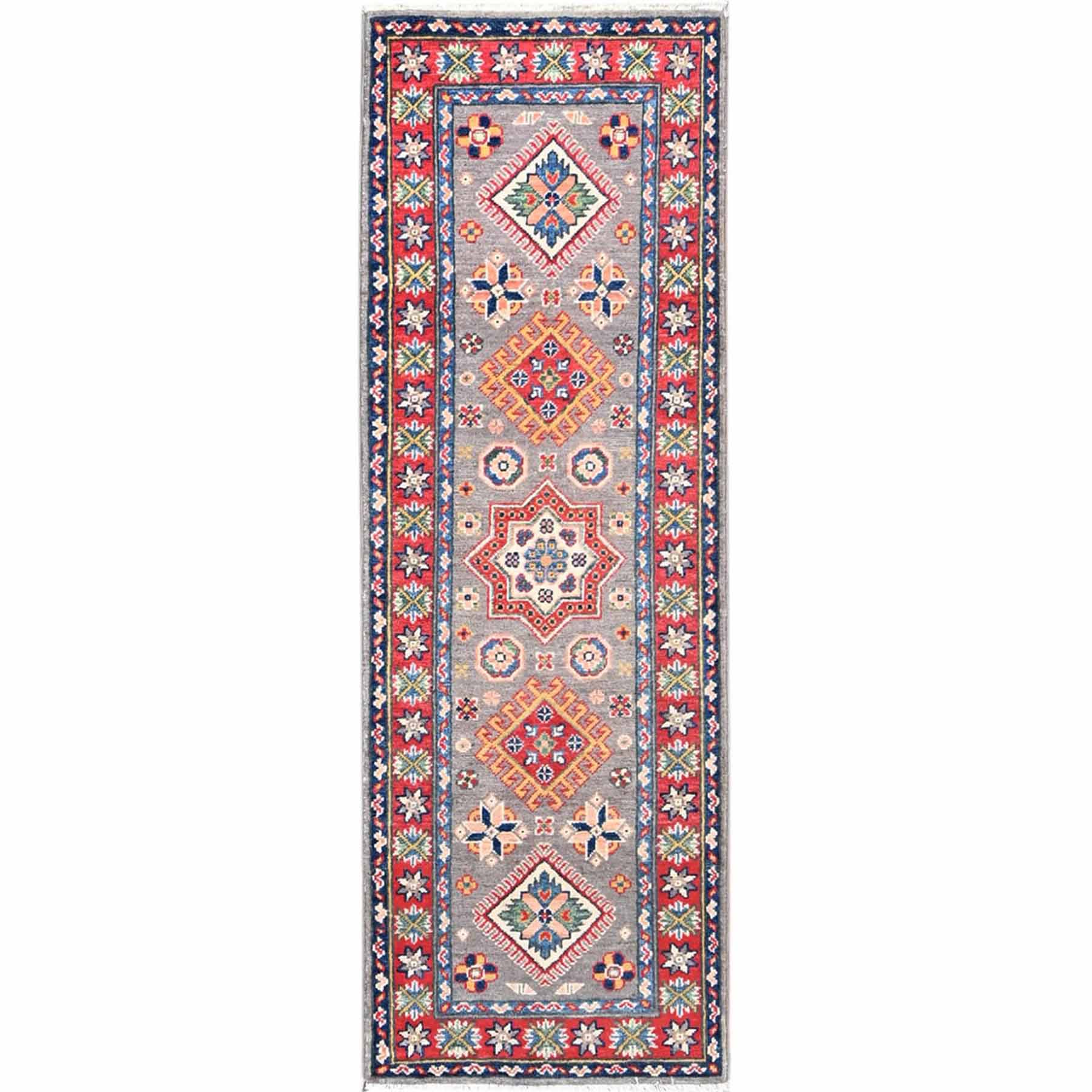 Kazak-Hand-Knotted-Rug-434120