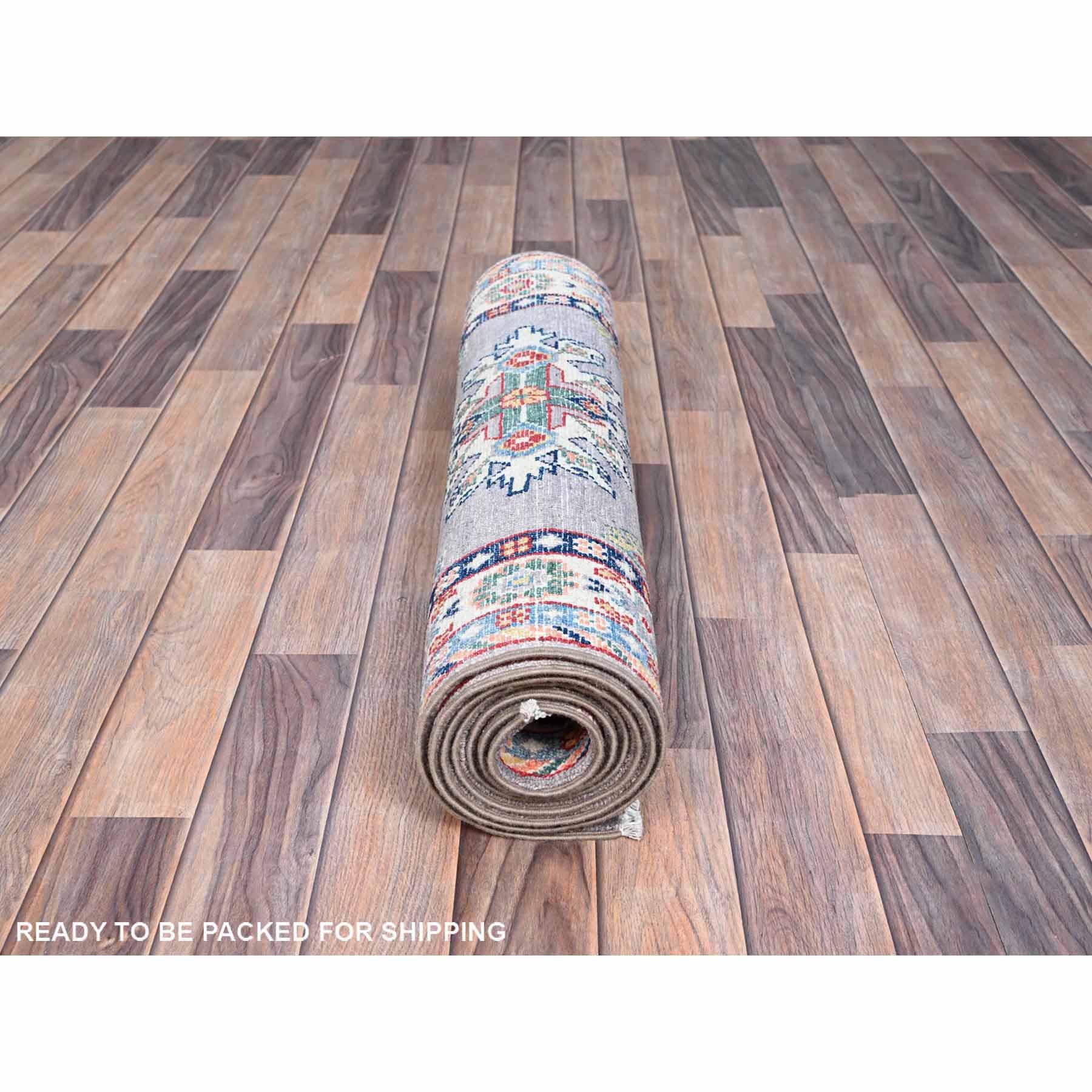Kazak-Hand-Knotted-Rug-434195