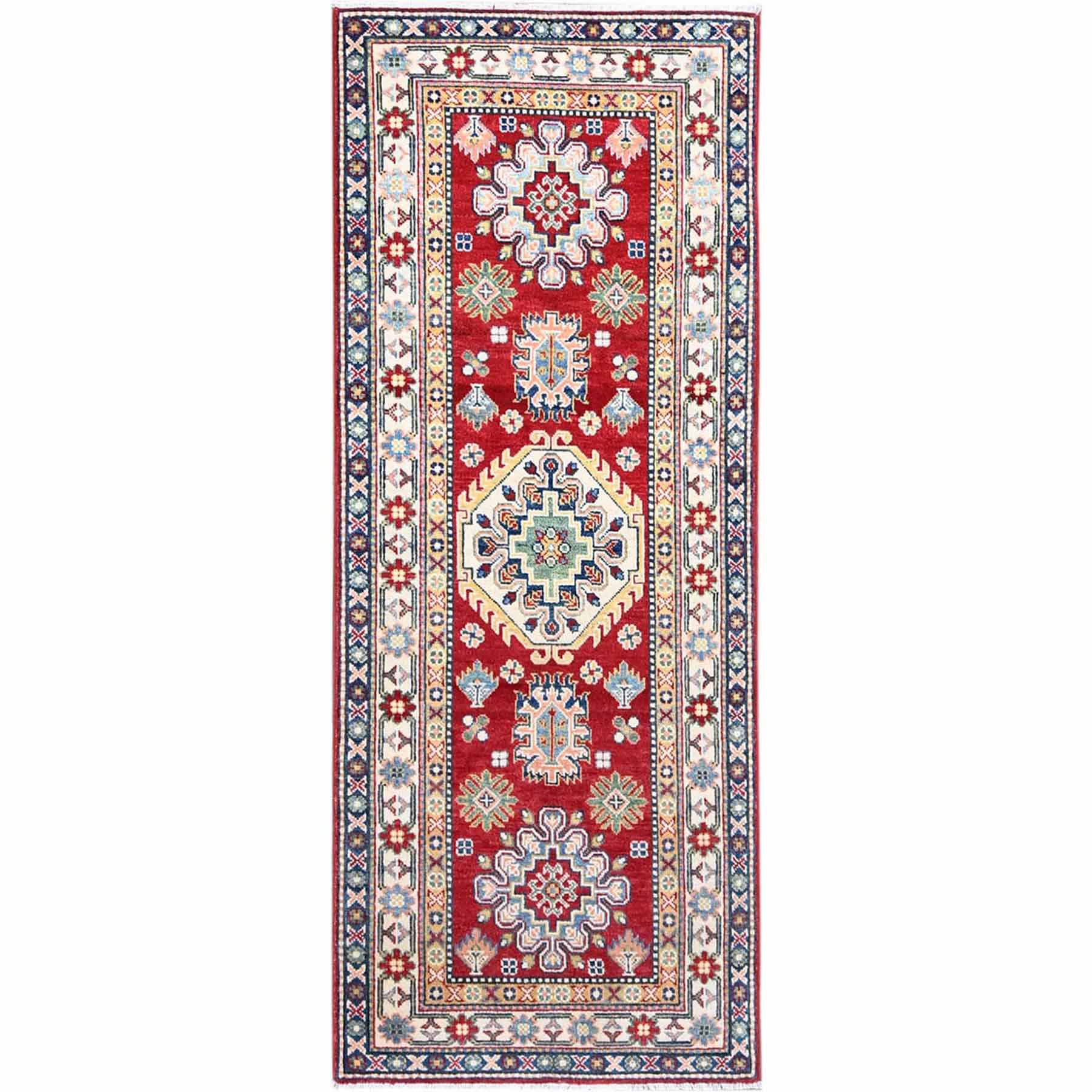 Kazak-Hand-Knotted-Rug-434205