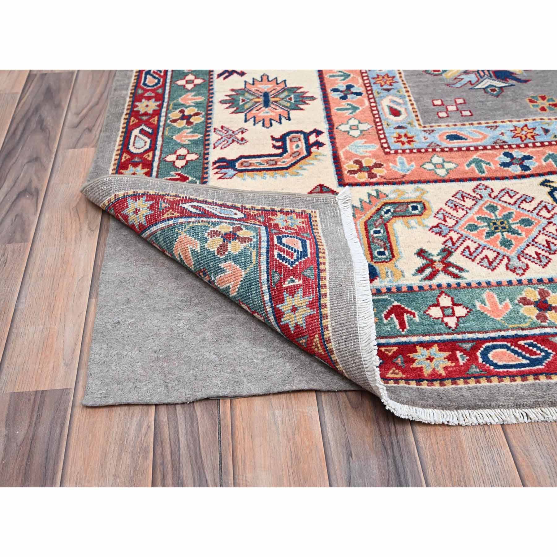 Kazak-Hand-Knotted-Rug-434315