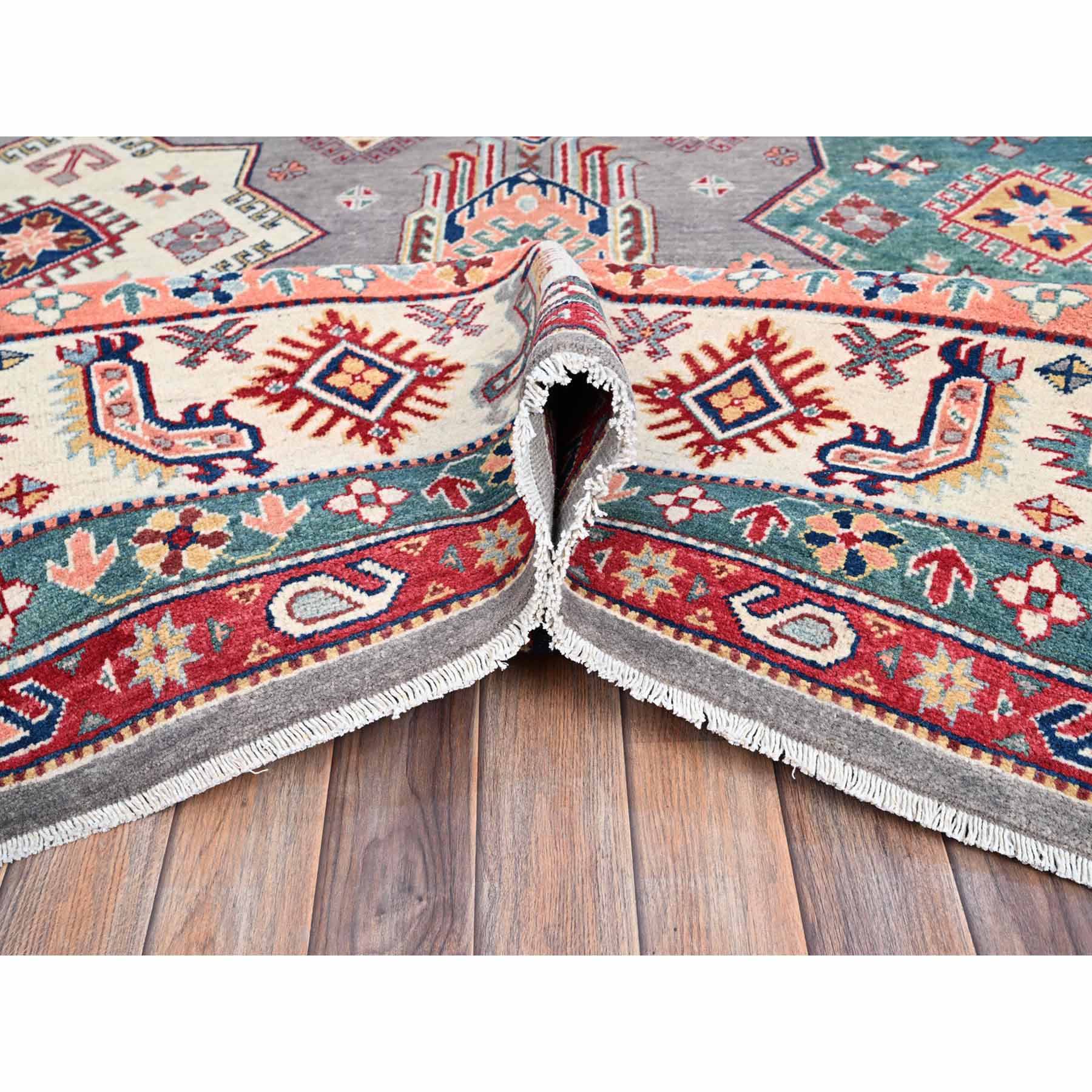 Kazak-Hand-Knotted-Rug-434315