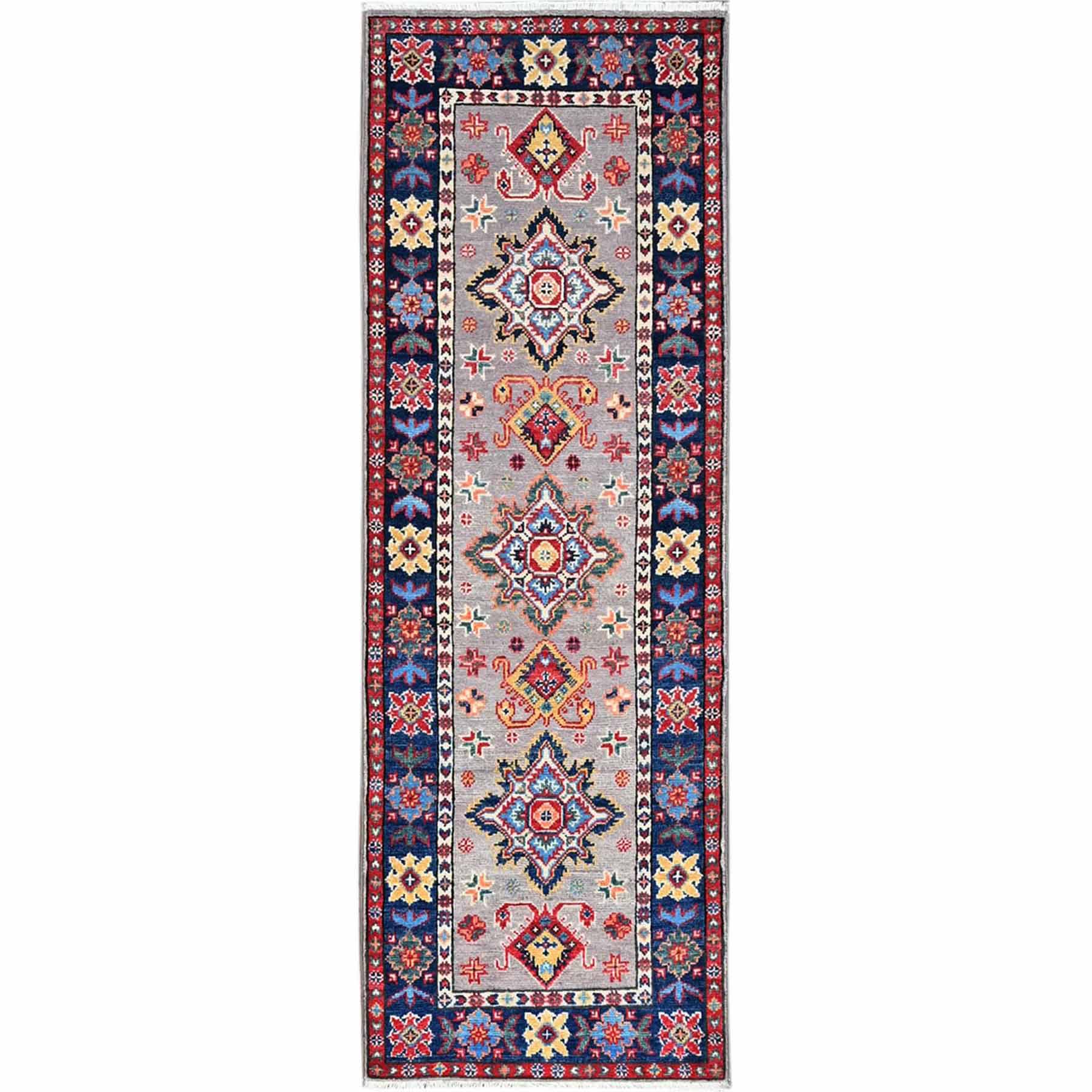 Kazak-Hand-Knotted-Rug-434365