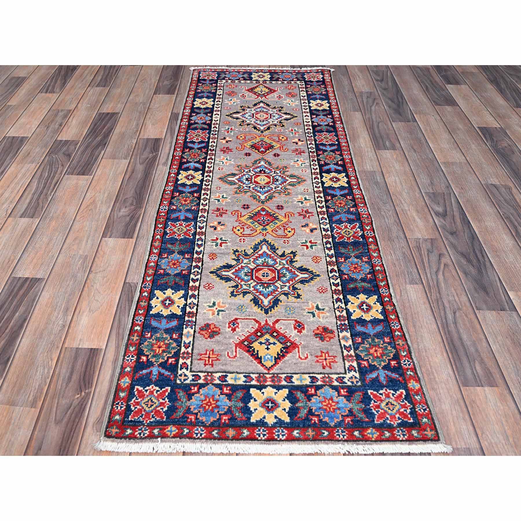 Kazak-Hand-Knotted-Rug-434365