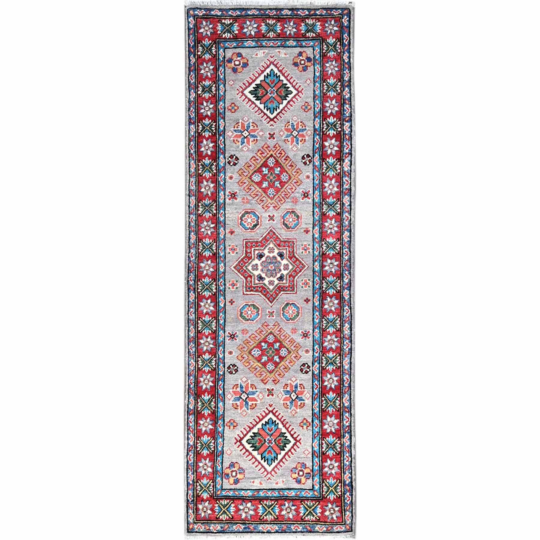 Kazak-Hand-Knotted-Rug-434370