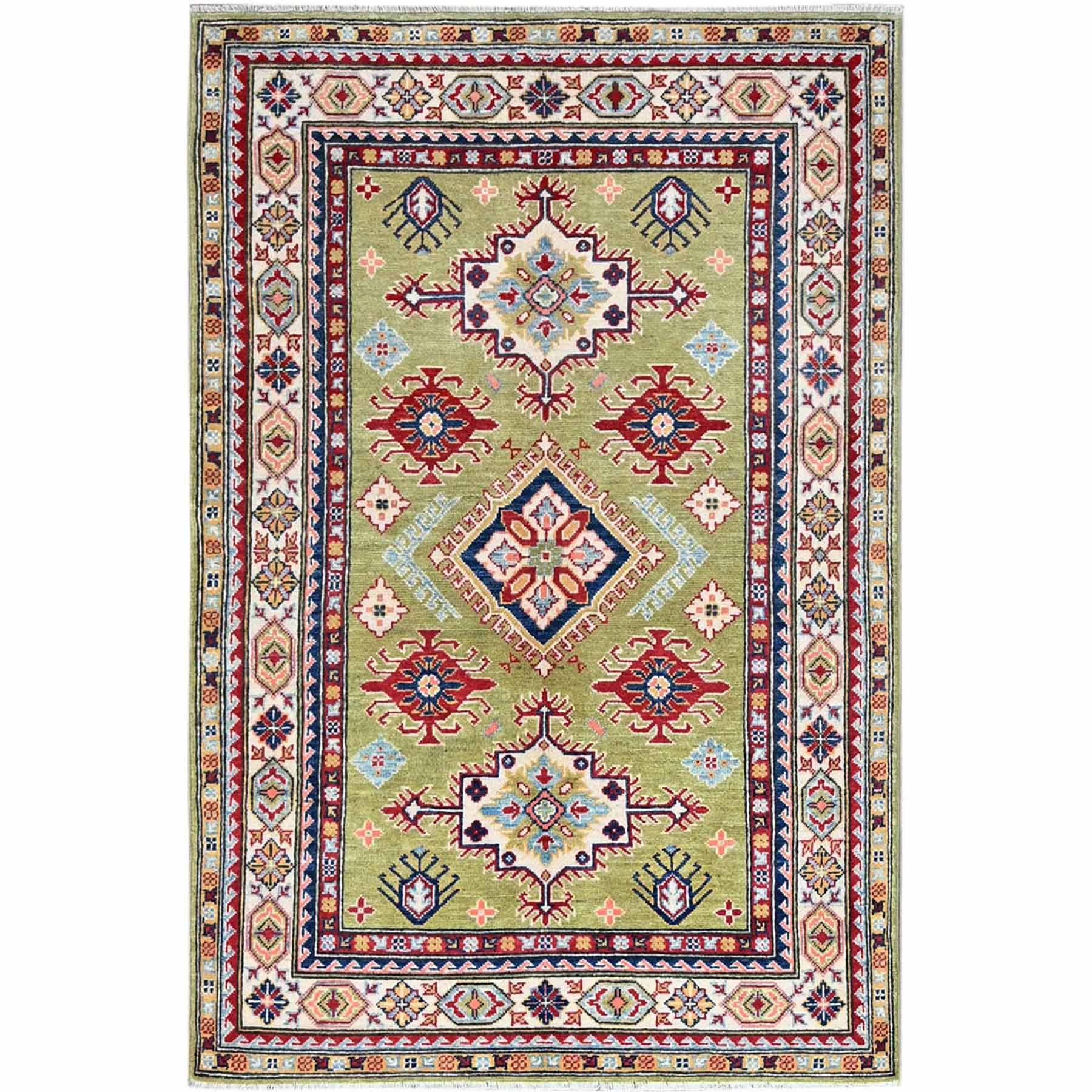 Kazak-Hand-Knotted-Rug-434375