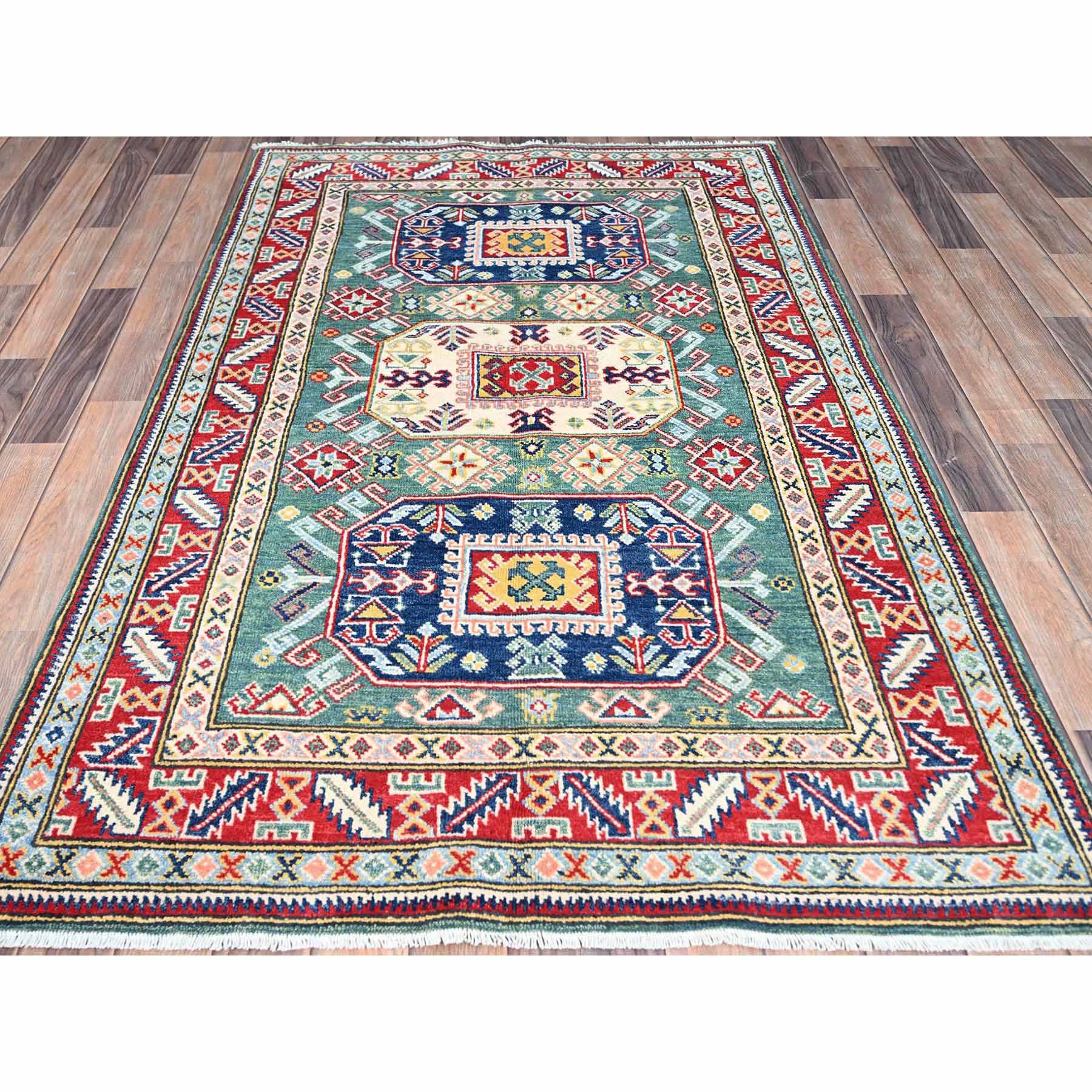 Kazak-Hand-Knotted-Rug-434380