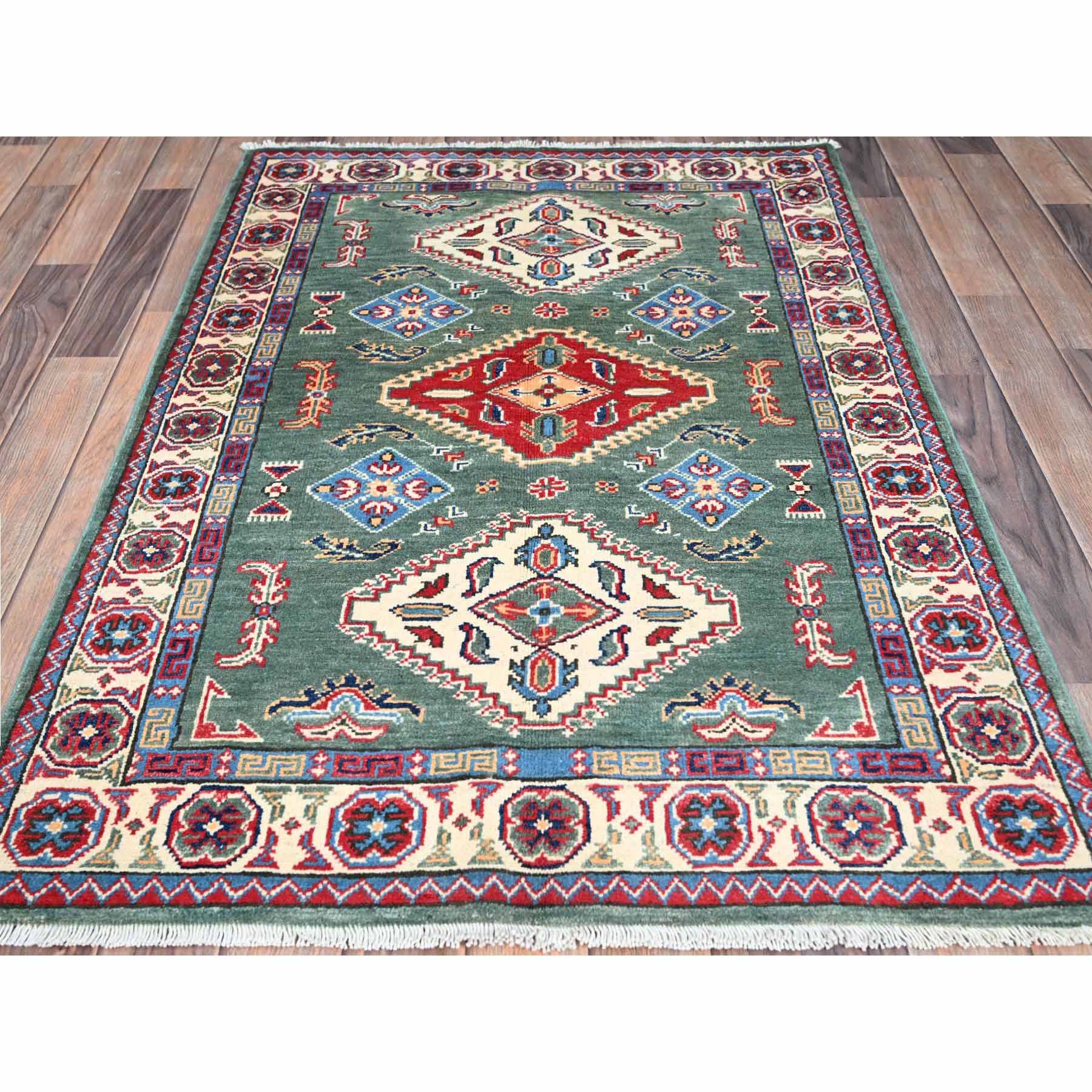 Kazak-Hand-Knotted-Rug-434410