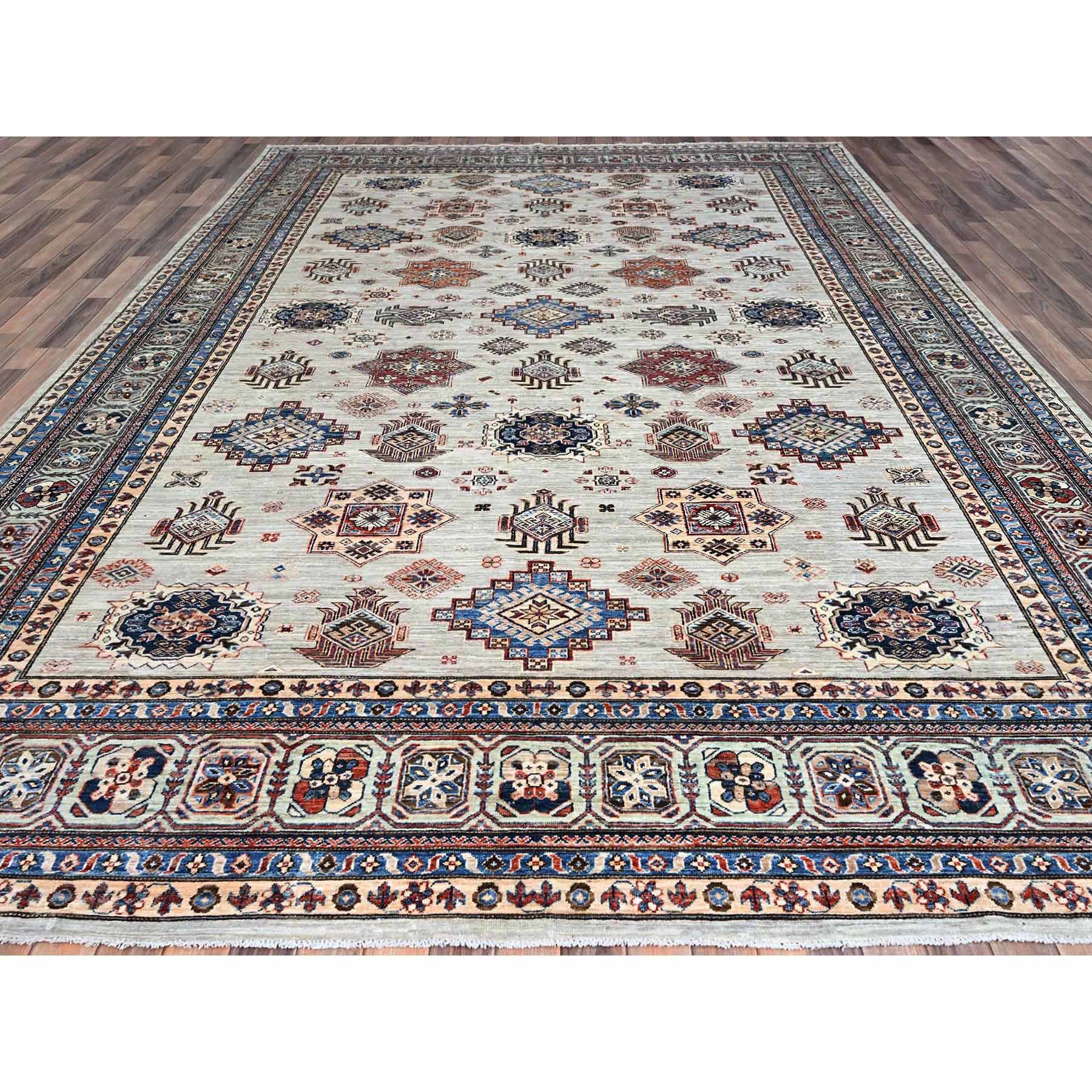 Kazak-Hand-Knotted-Rug-434430