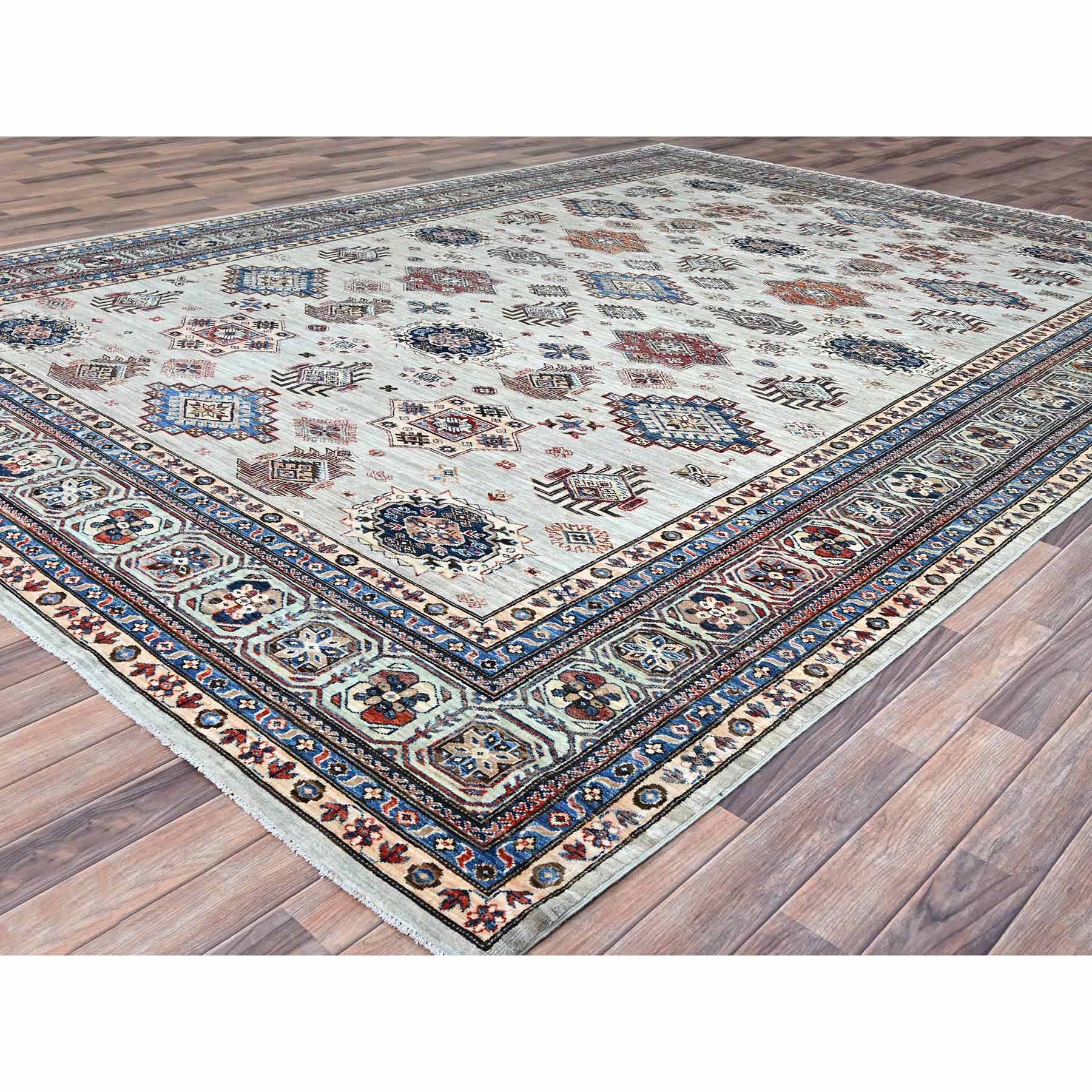 Kazak-Hand-Knotted-Rug-434430