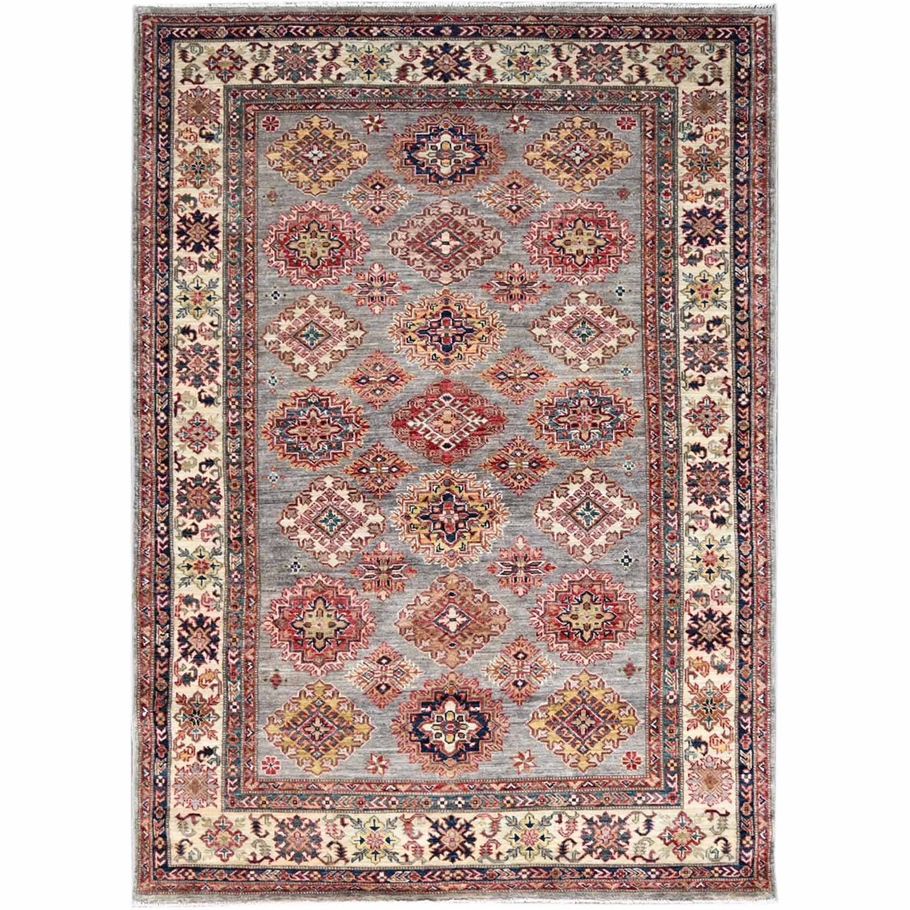 Kazak-Hand-Knotted-Rug-434460