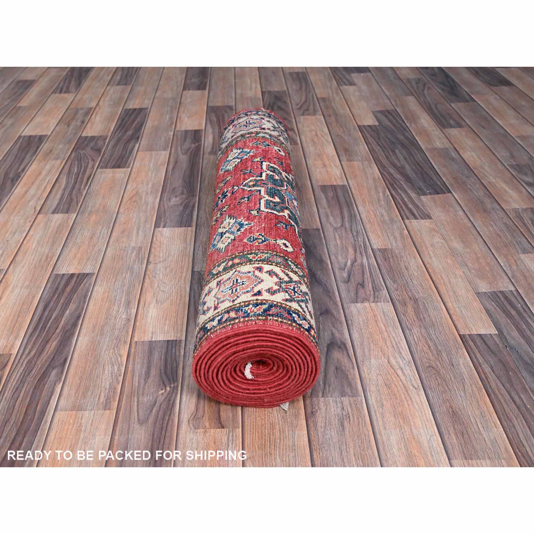 Kazak-Hand-Knotted-Rug-434570