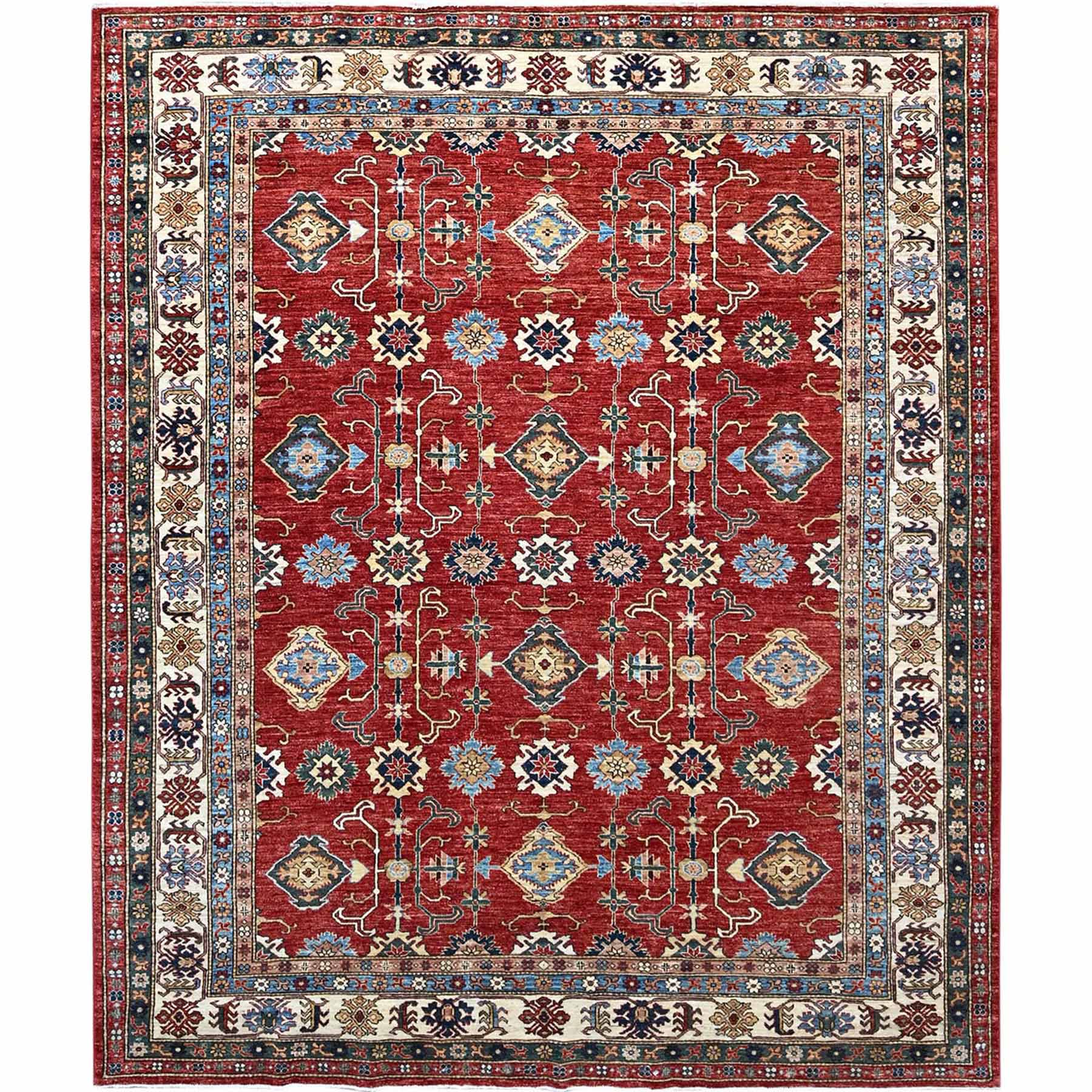 Kazak-Hand-Knotted-Rug-434975