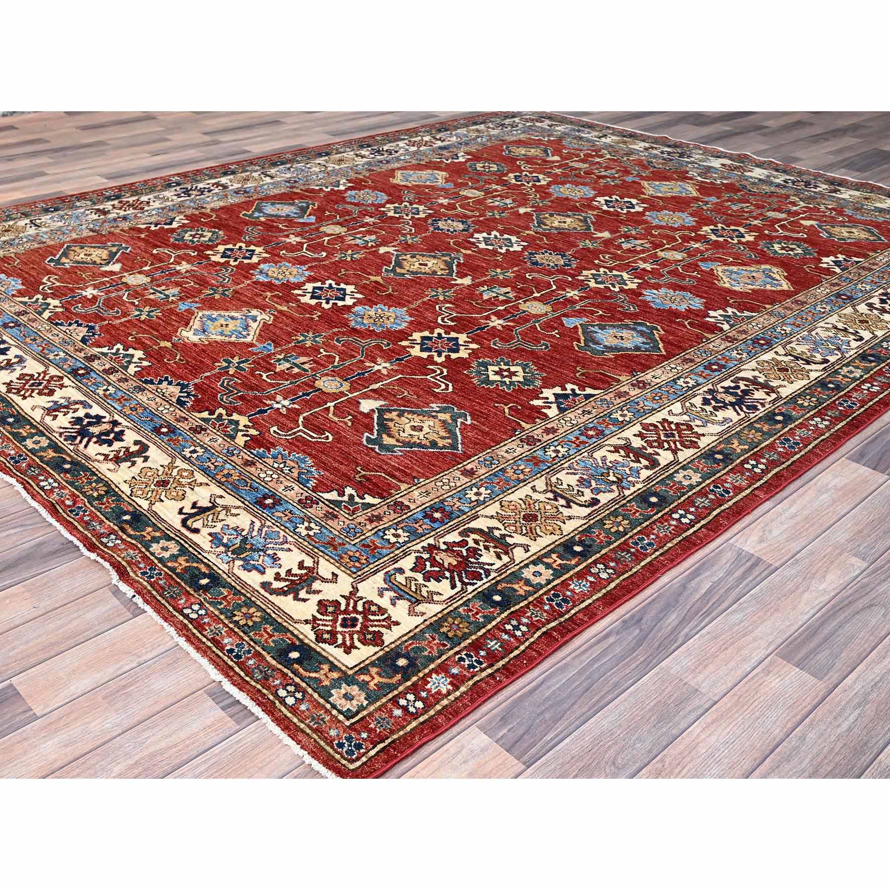 Kazak-Hand-Knotted-Rug-434975