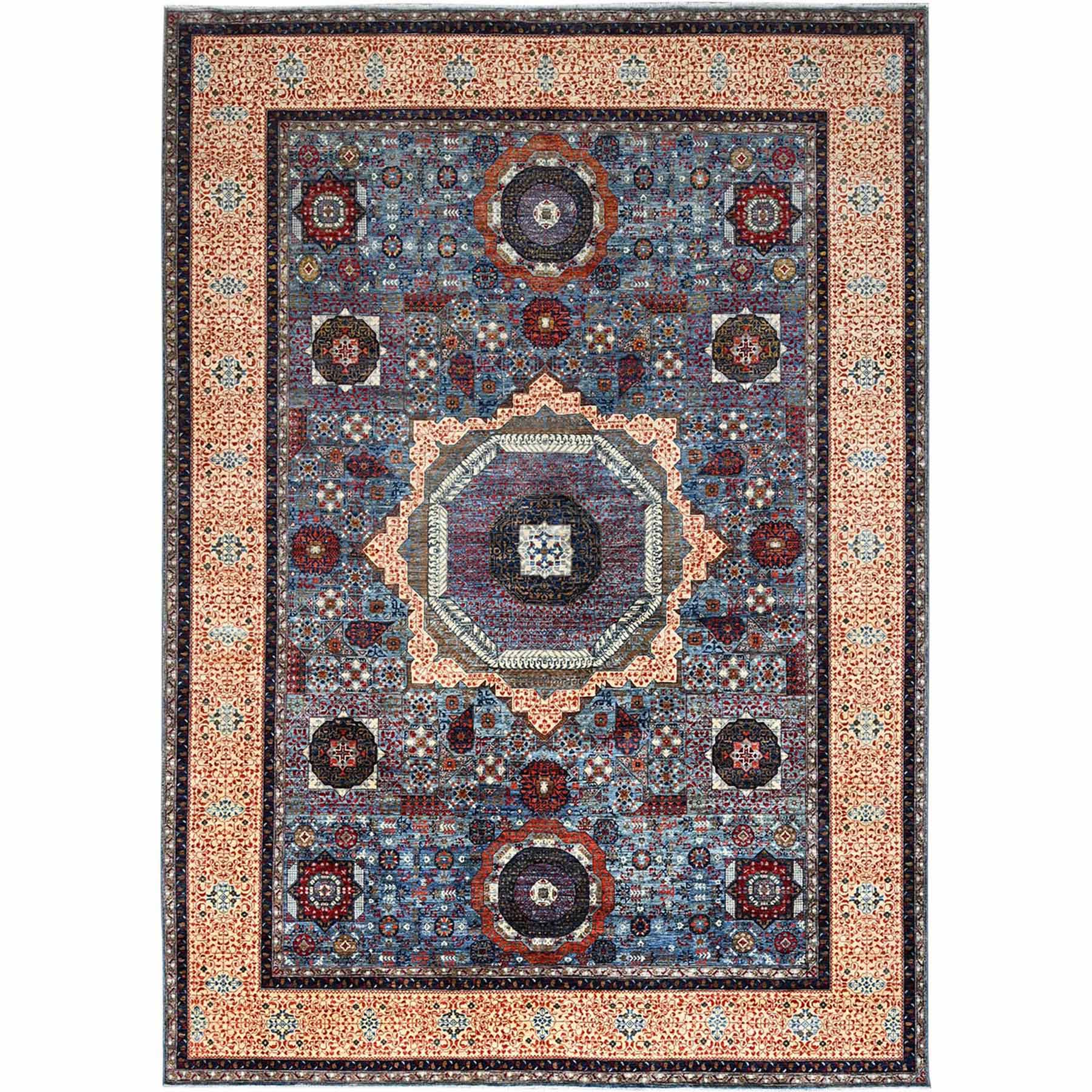 Mamluk-Hand-Knotted-Rug-433665