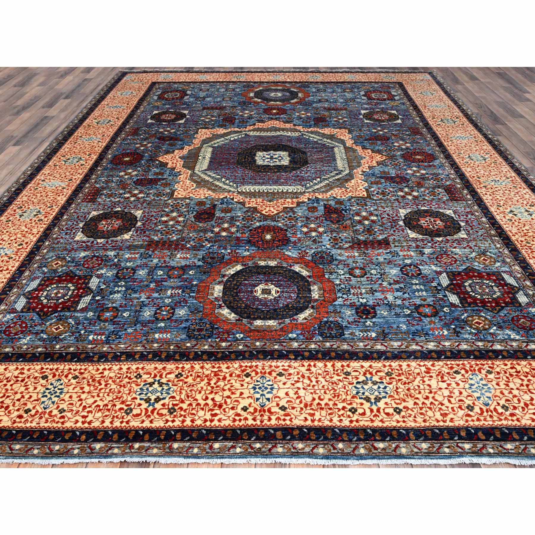 Mamluk-Hand-Knotted-Rug-433665