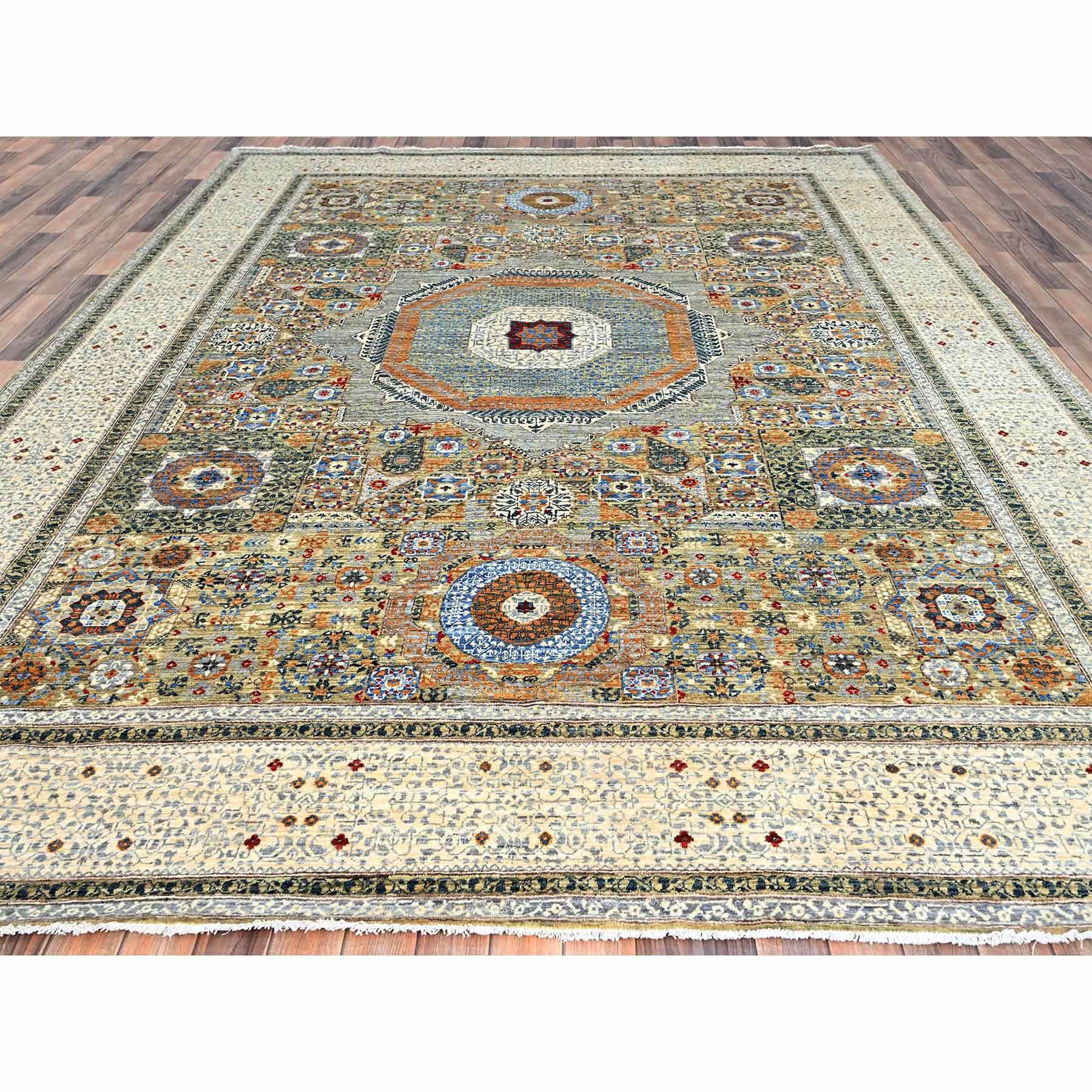 Mamluk-Hand-Knotted-Rug-433670