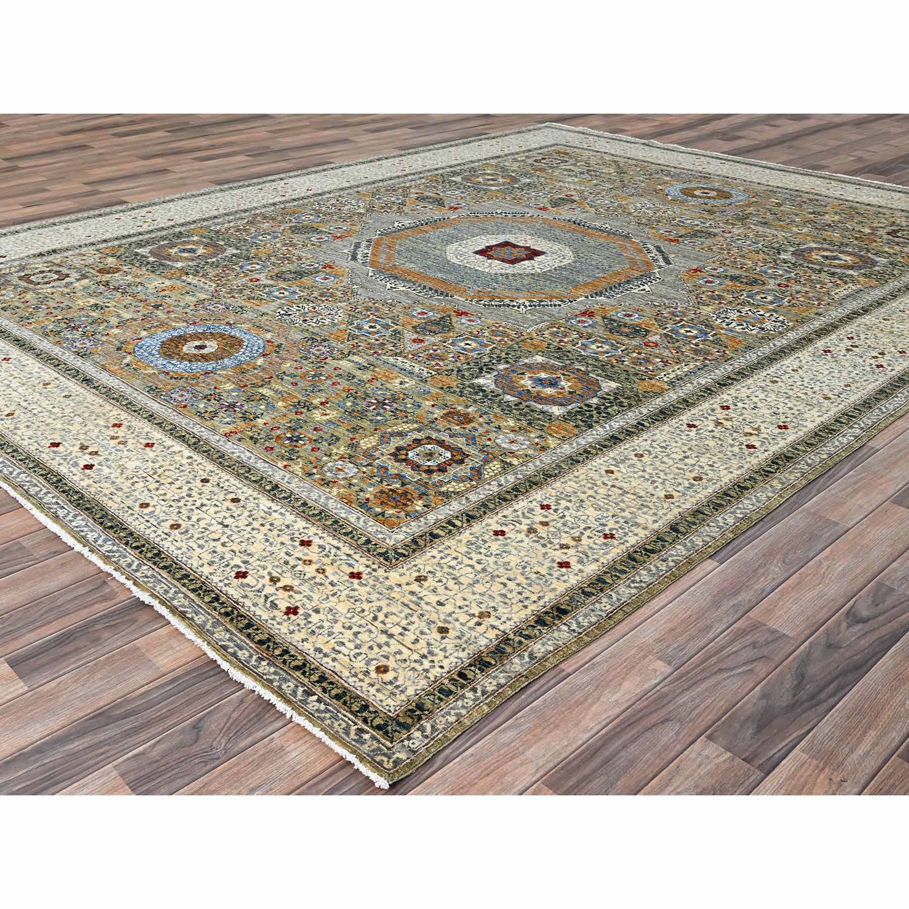 Mamluk-Hand-Knotted-Rug-433670