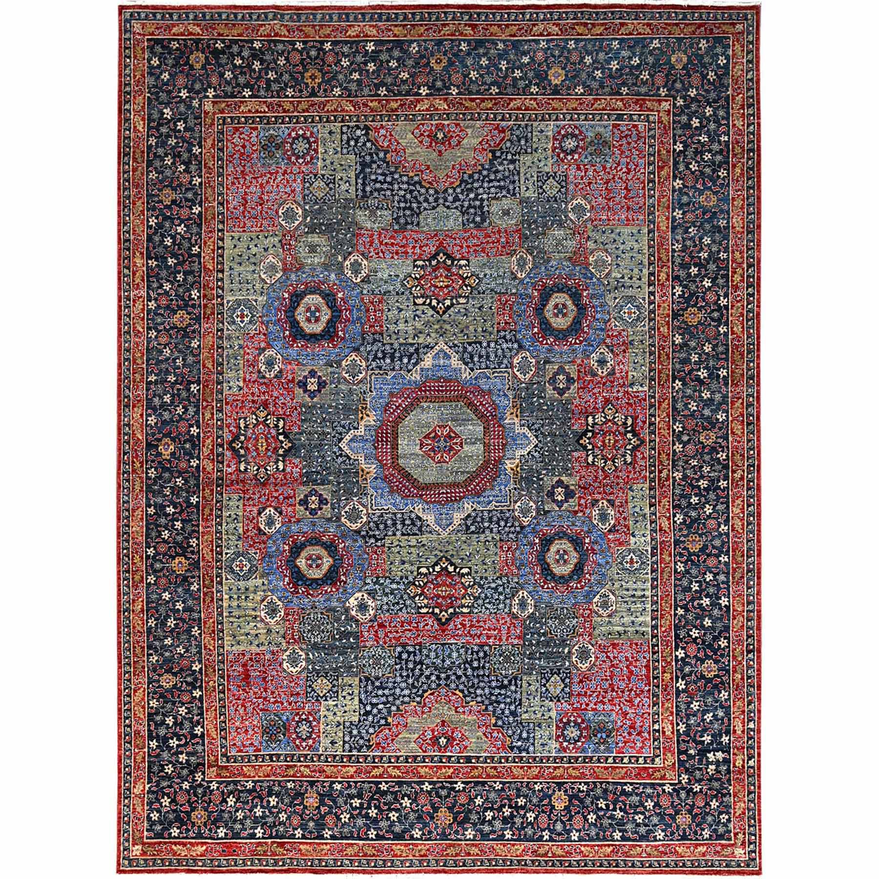 Mamluk-Hand-Knotted-Rug-433675