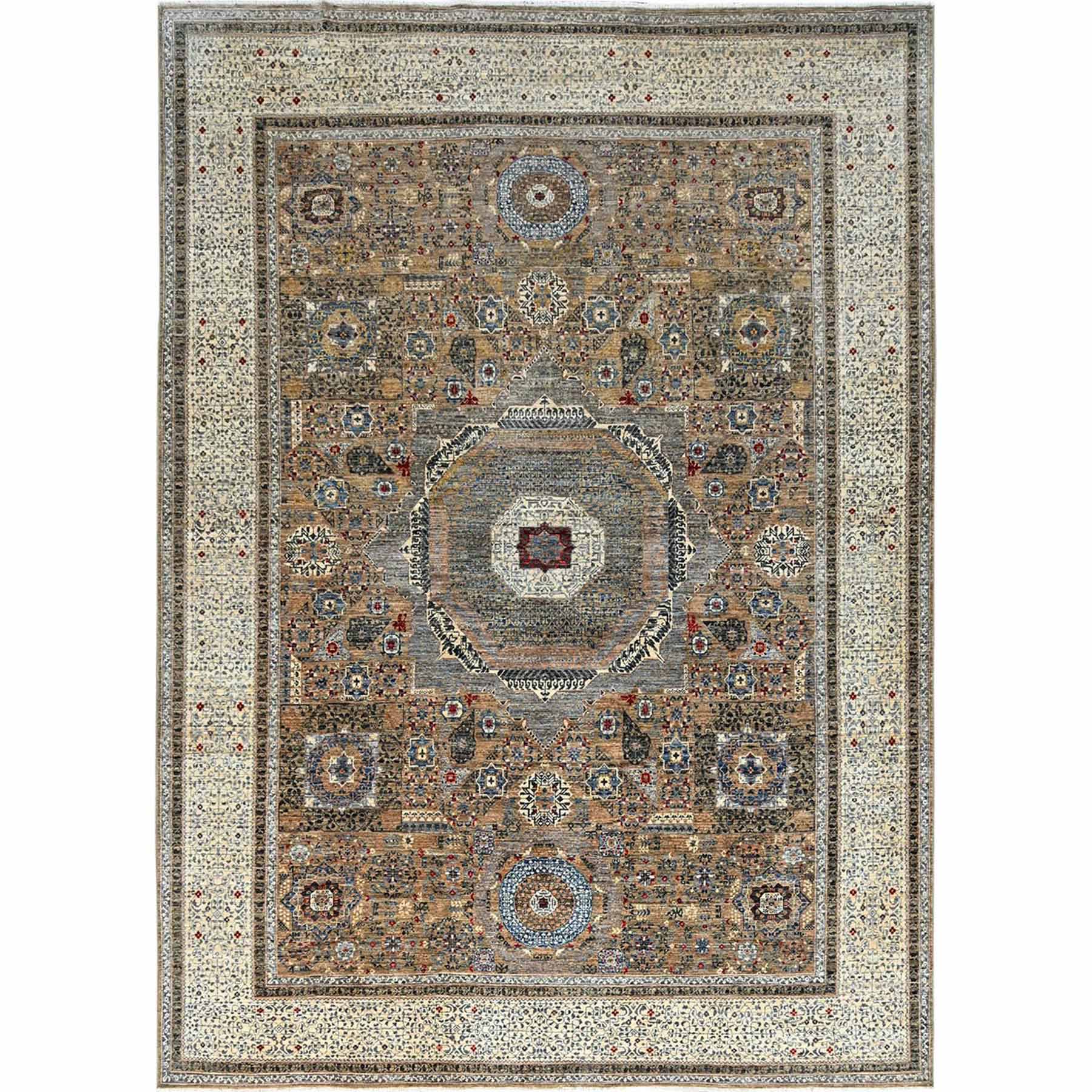 Mamluk-Hand-Knotted-Rug-433680