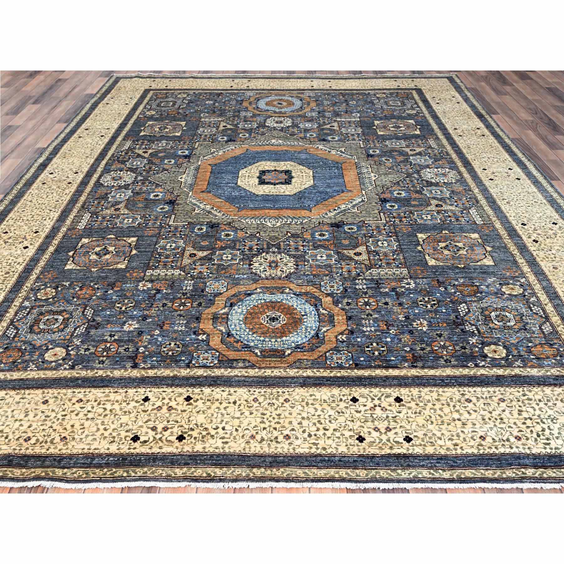 Mamluk-Hand-Knotted-Rug-433685