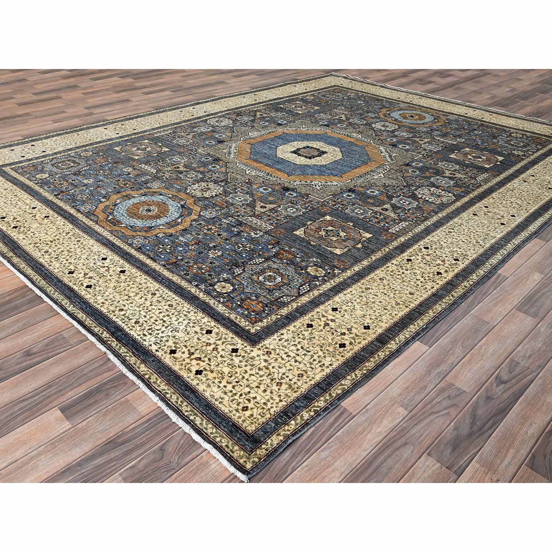 Mamluk-Hand-Knotted-Rug-433685