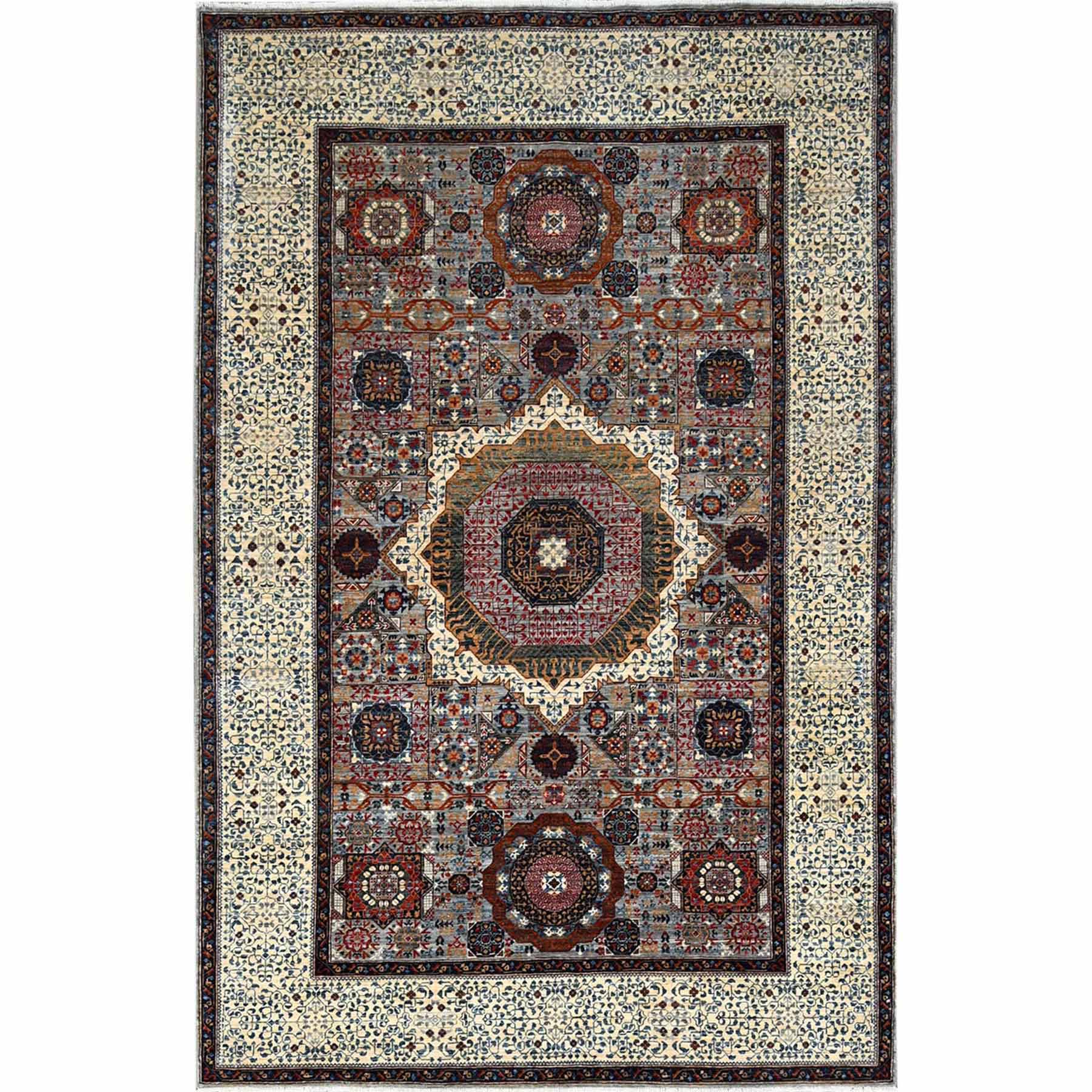 Mamluk-Hand-Knotted-Rug-433710