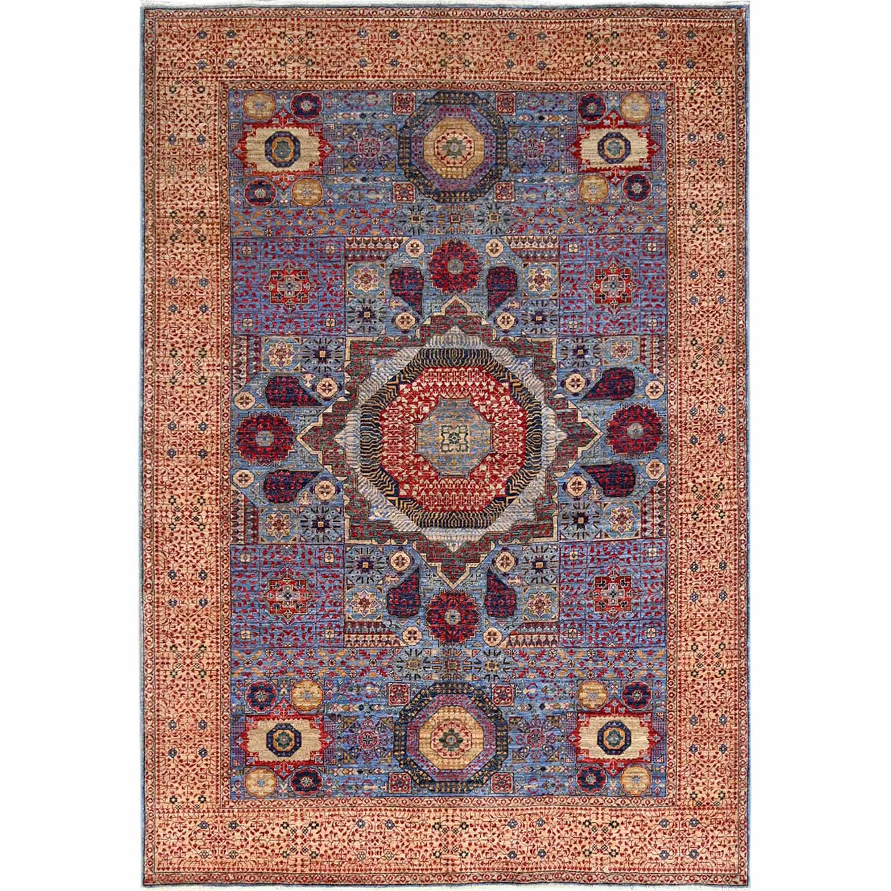 Mamluk-Hand-Knotted-Rug-433715