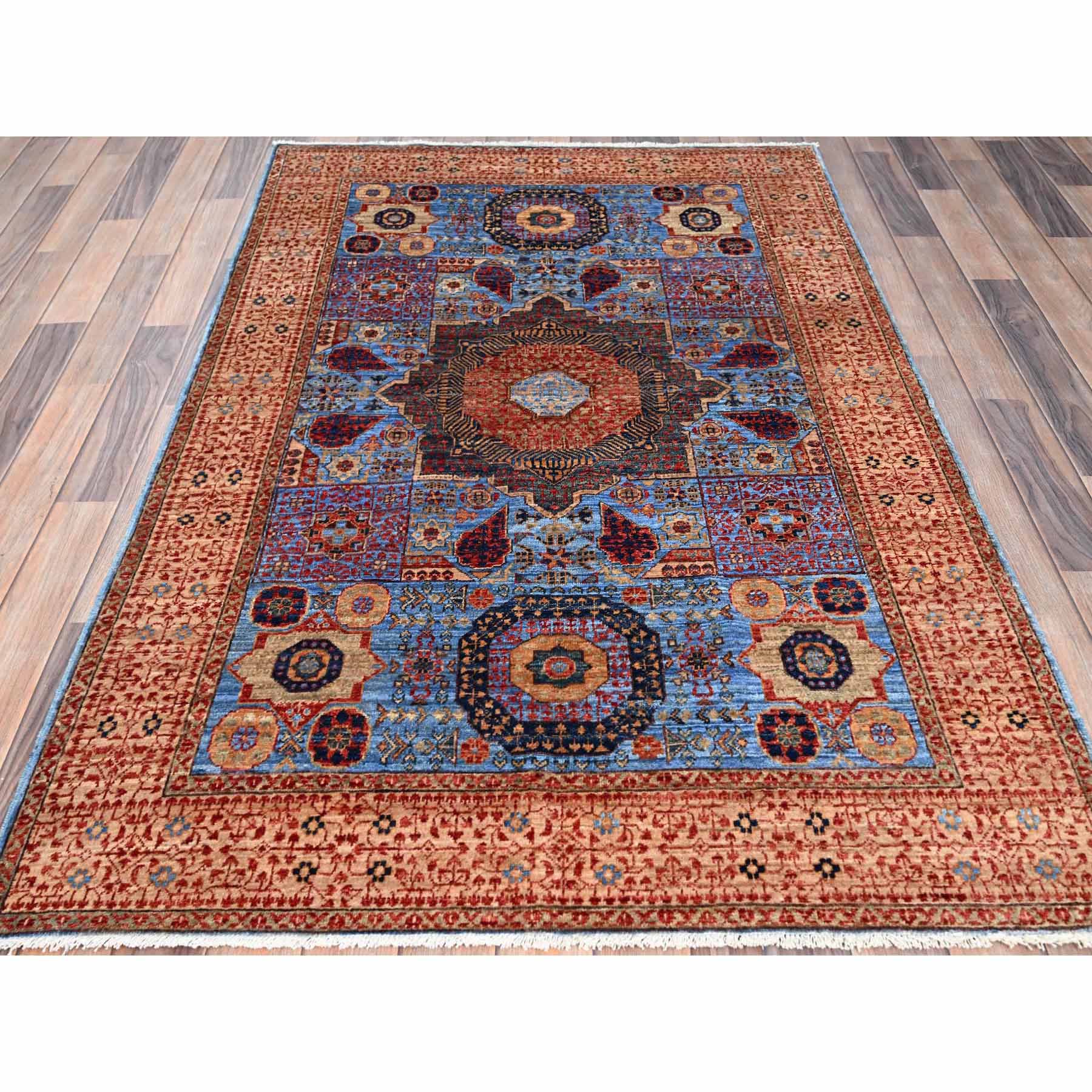 Mamluk-Hand-Knotted-Rug-433730