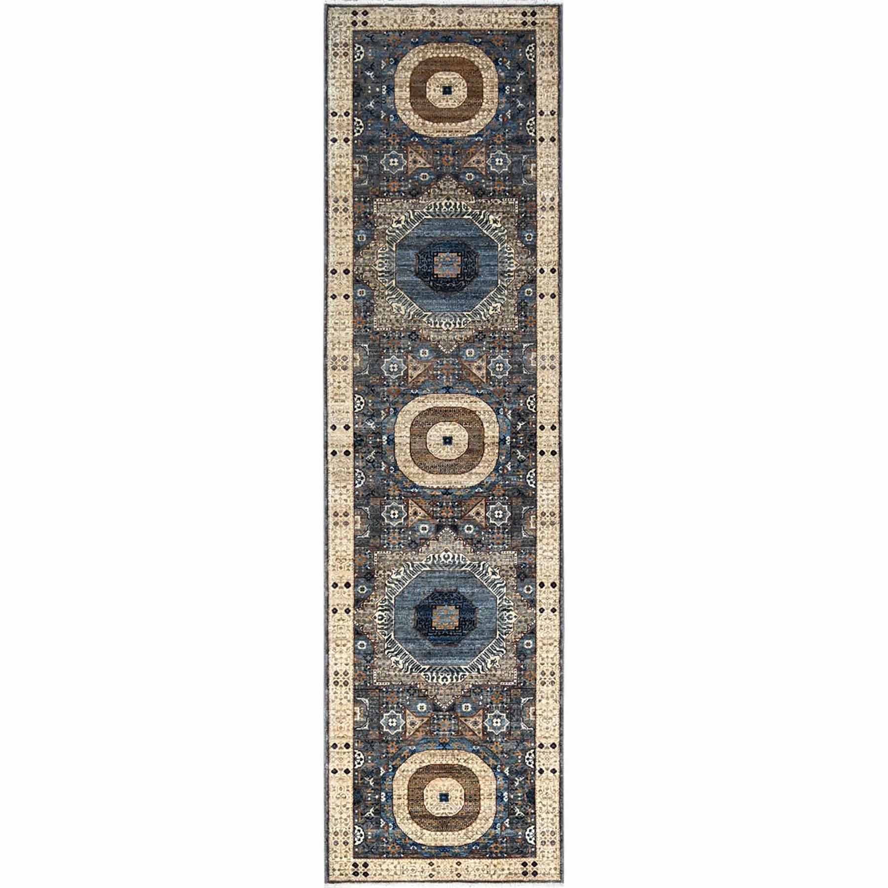 Mamluk-Hand-Knotted-Rug-433760