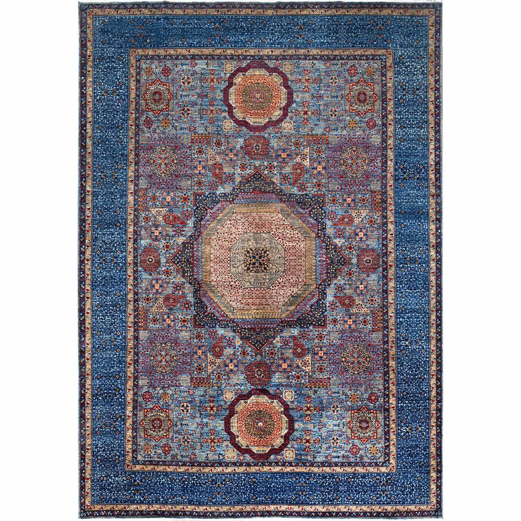 Mamluk-Hand-Knotted-Rug-433800