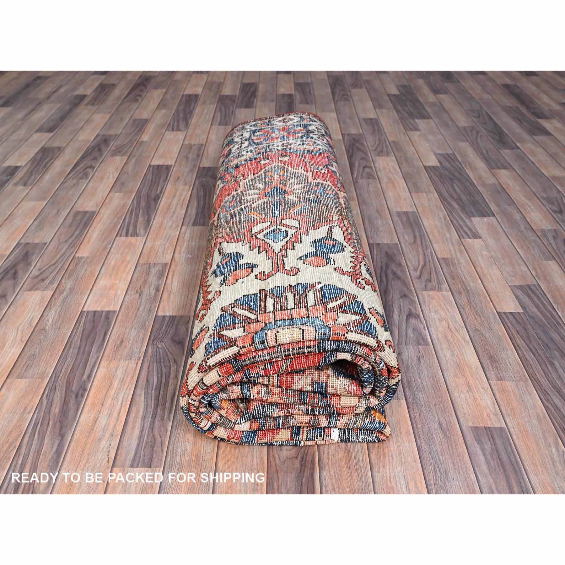 Overdyed-Vintage-Hand-Knotted-Rug-433080