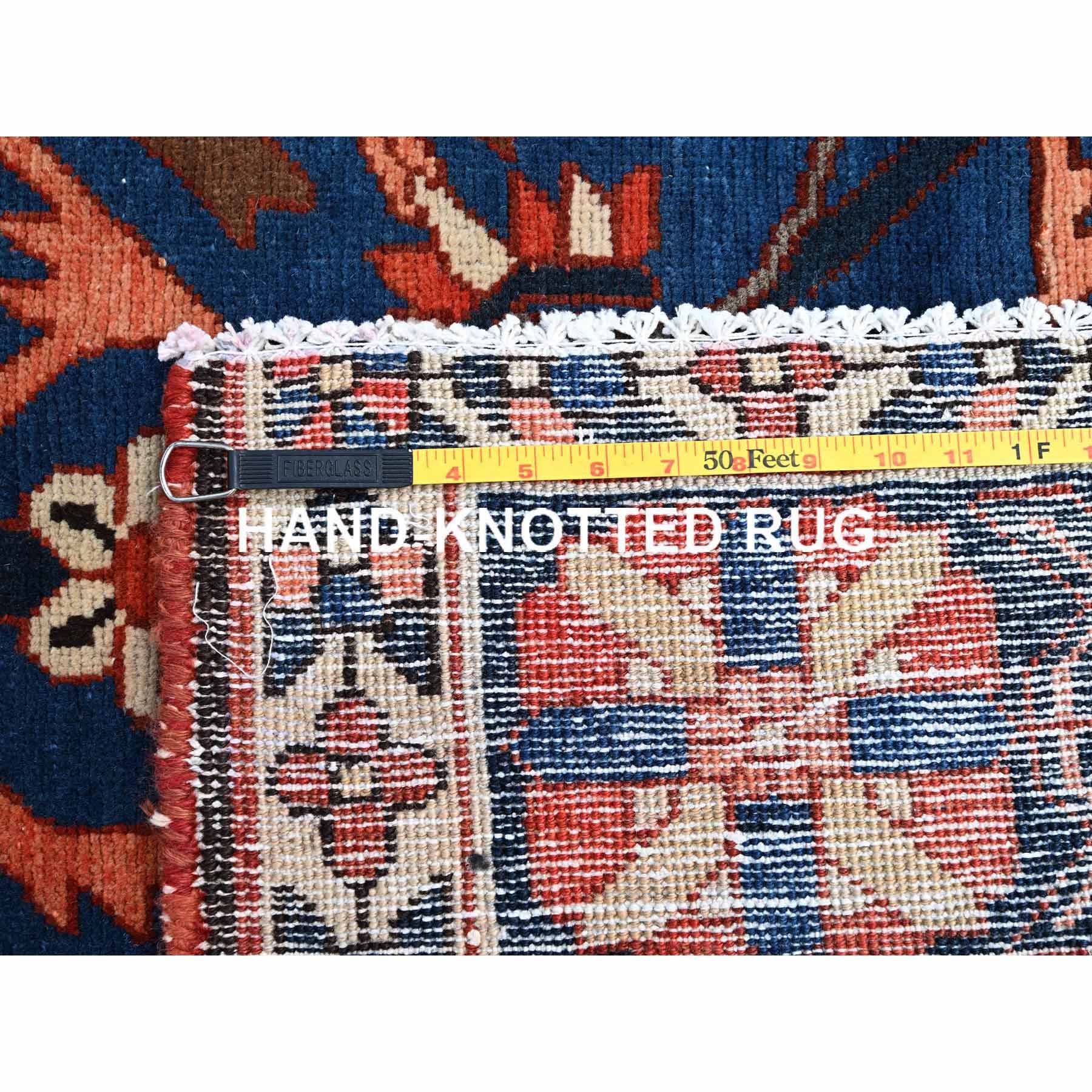 Overdyed-Vintage-Hand-Knotted-Rug-433080